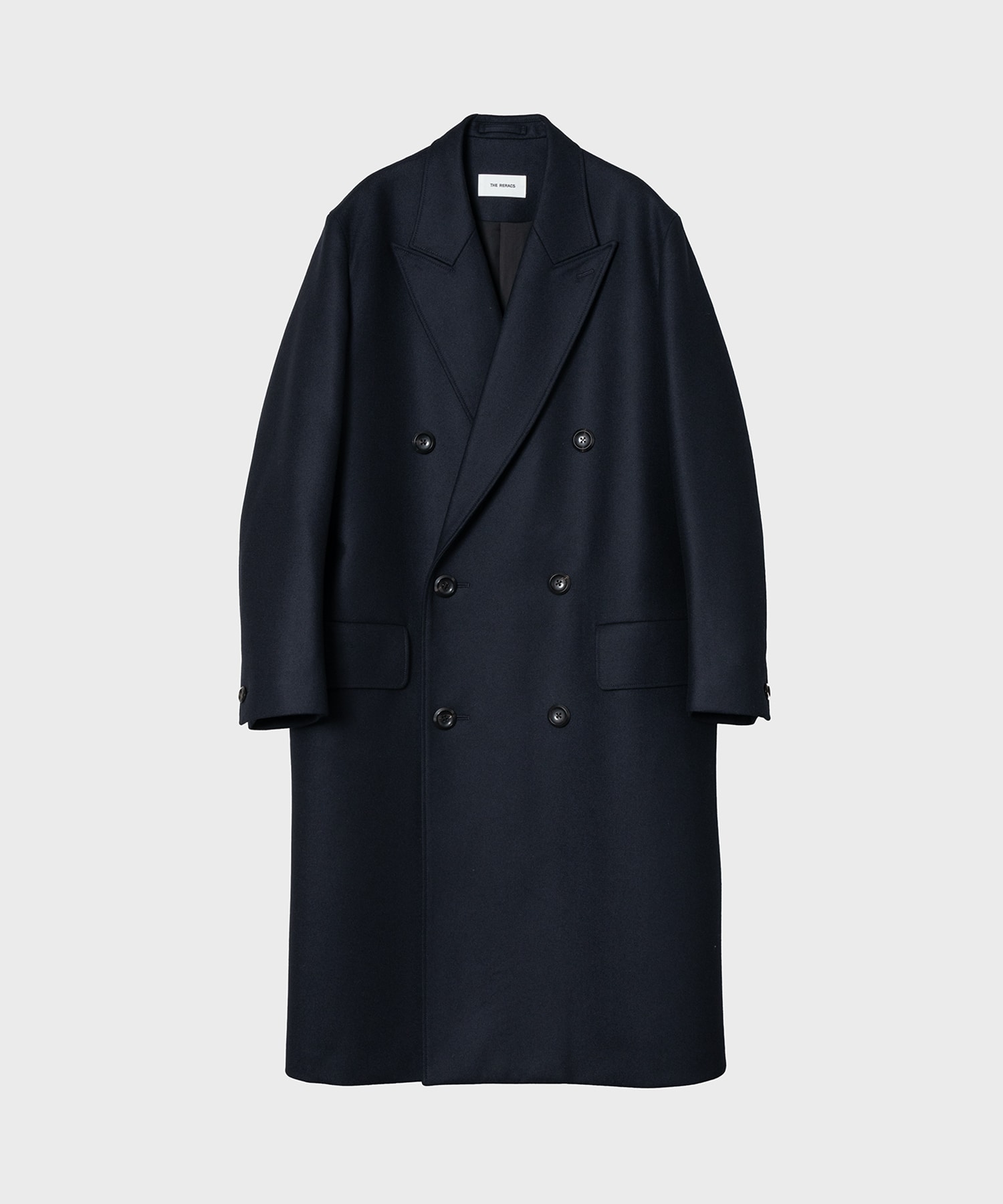 THE DOUBLE PEAKED TAILORED COAT