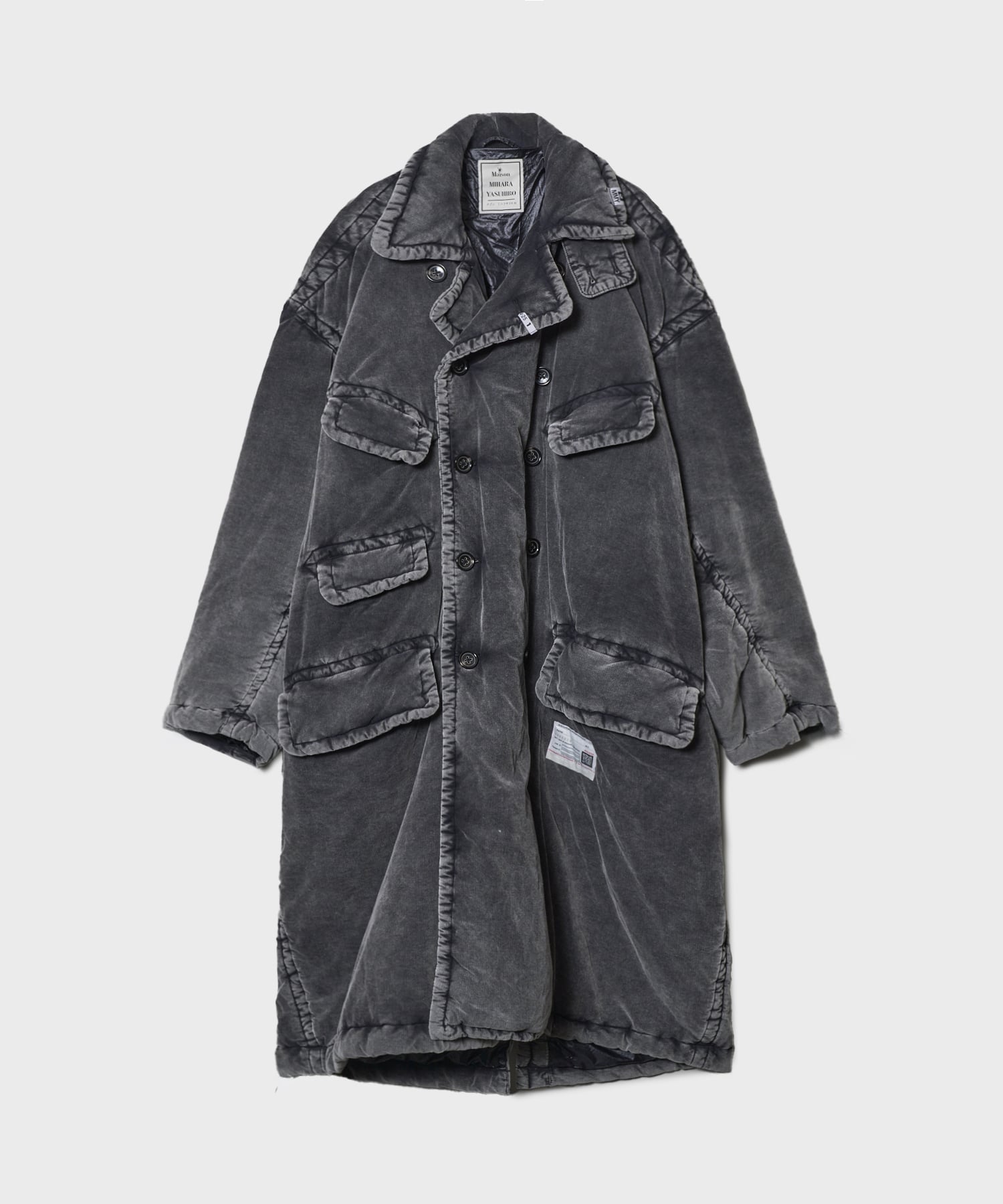 PUFFER CORDUROY COAT