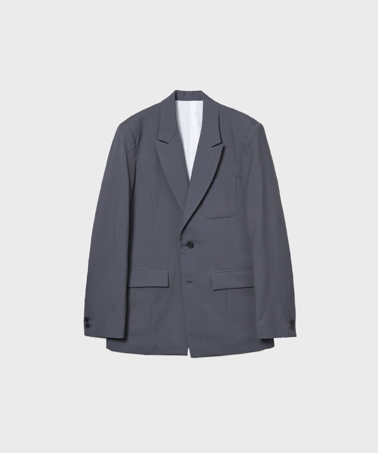 Water-repellent Wool Tailored Jacket