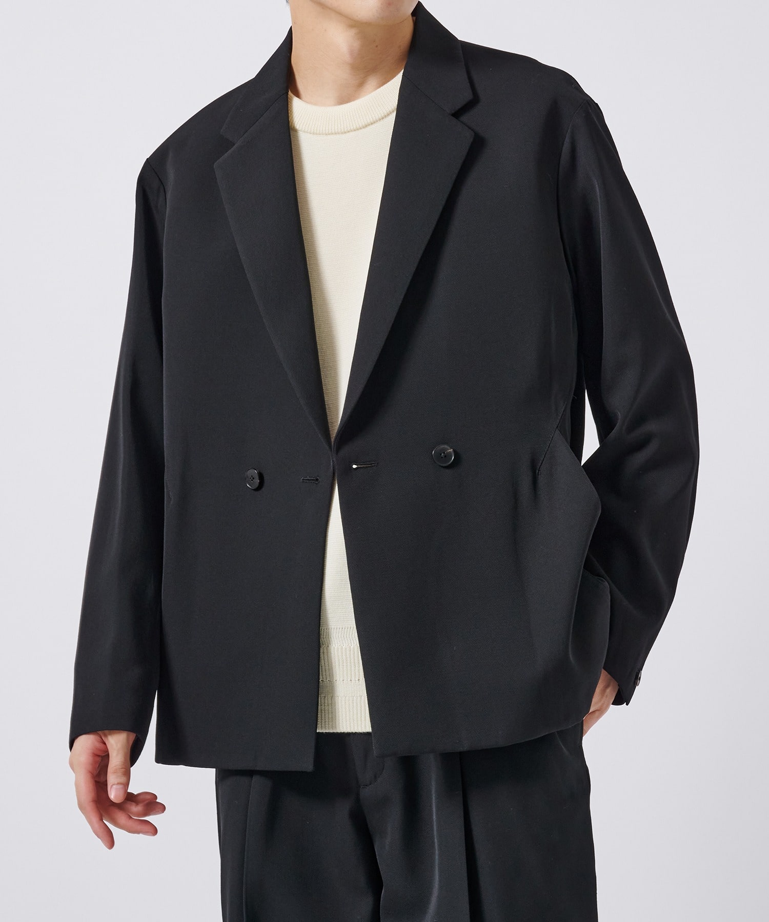 VISCOSE WOOL JACKET