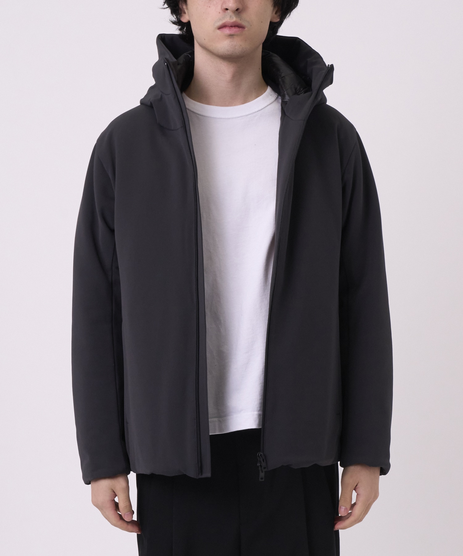 別注 SOLOTEX DOUBLE CLOTH HOODED BLOUZON