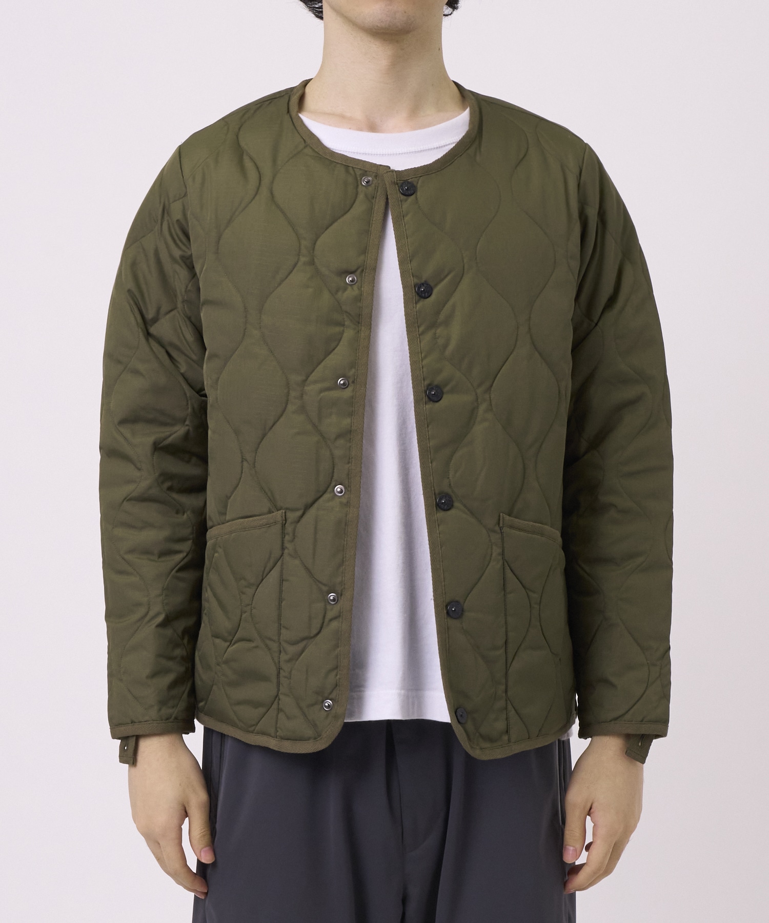 MILITARY CREW NECK DOWN JKT