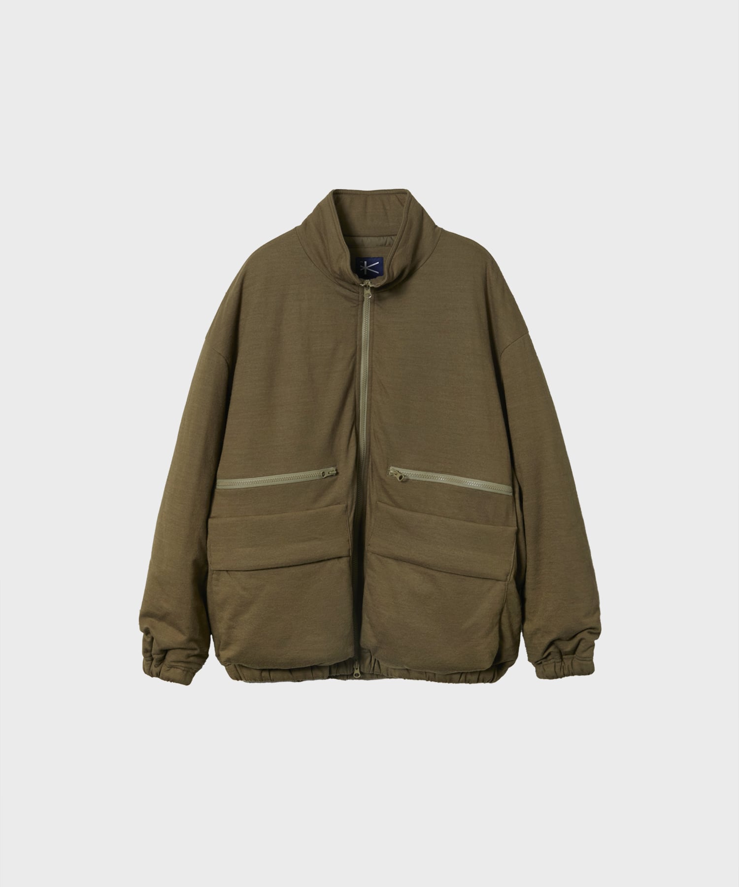 High Gauge Milfed Wool Padded Blouson