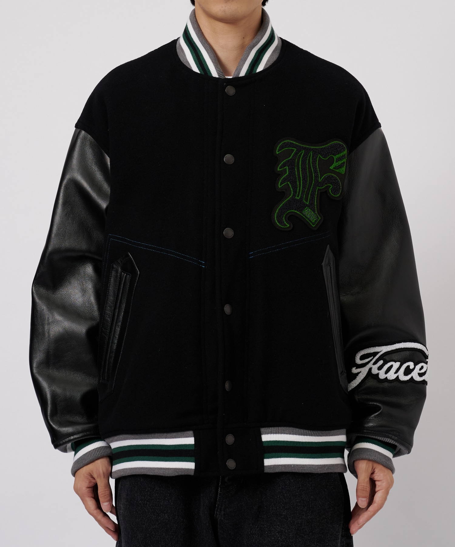 PATCHED STADIUM JACKET