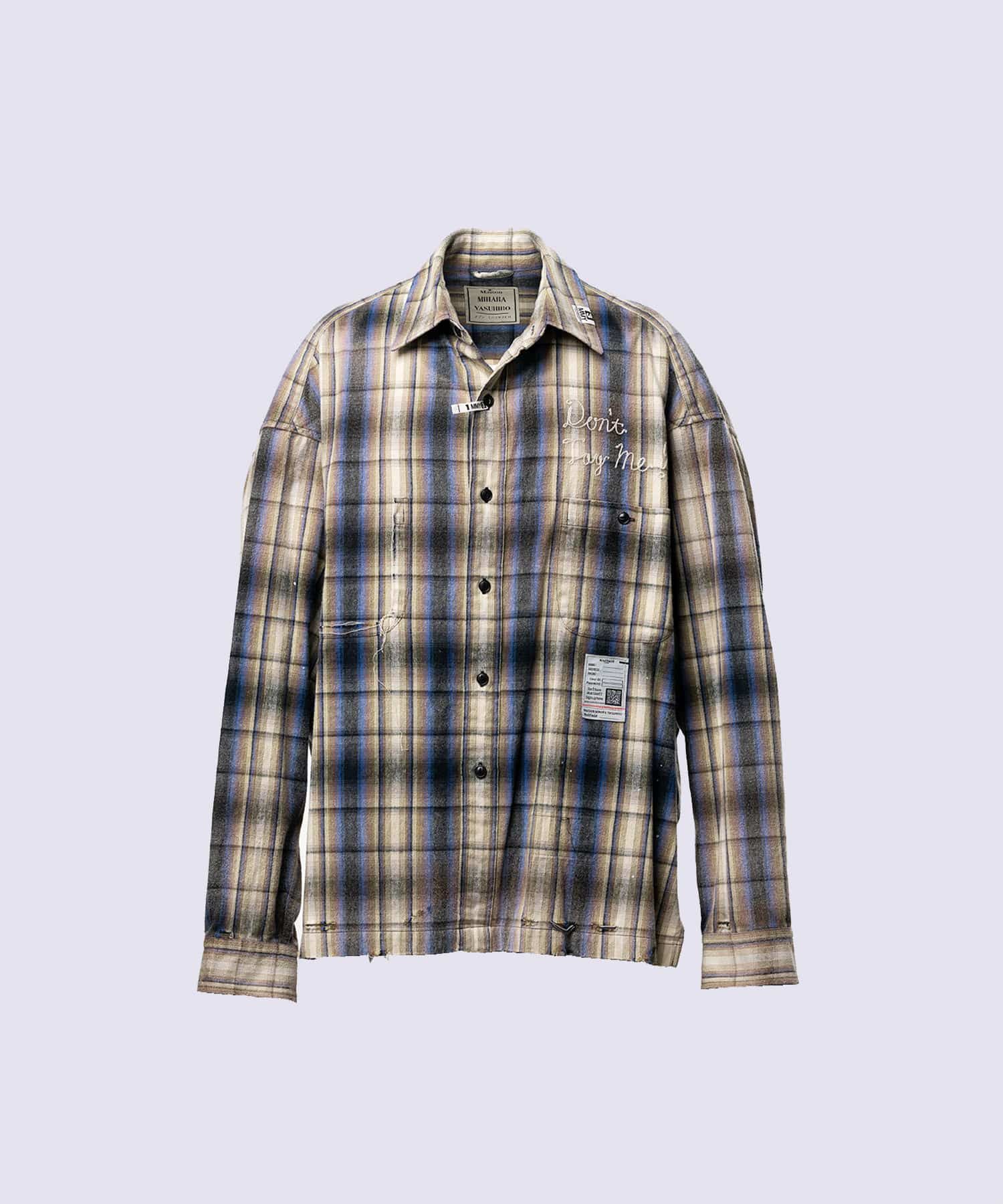 VINTAGE LIKE CHECK L/S SHIRTS