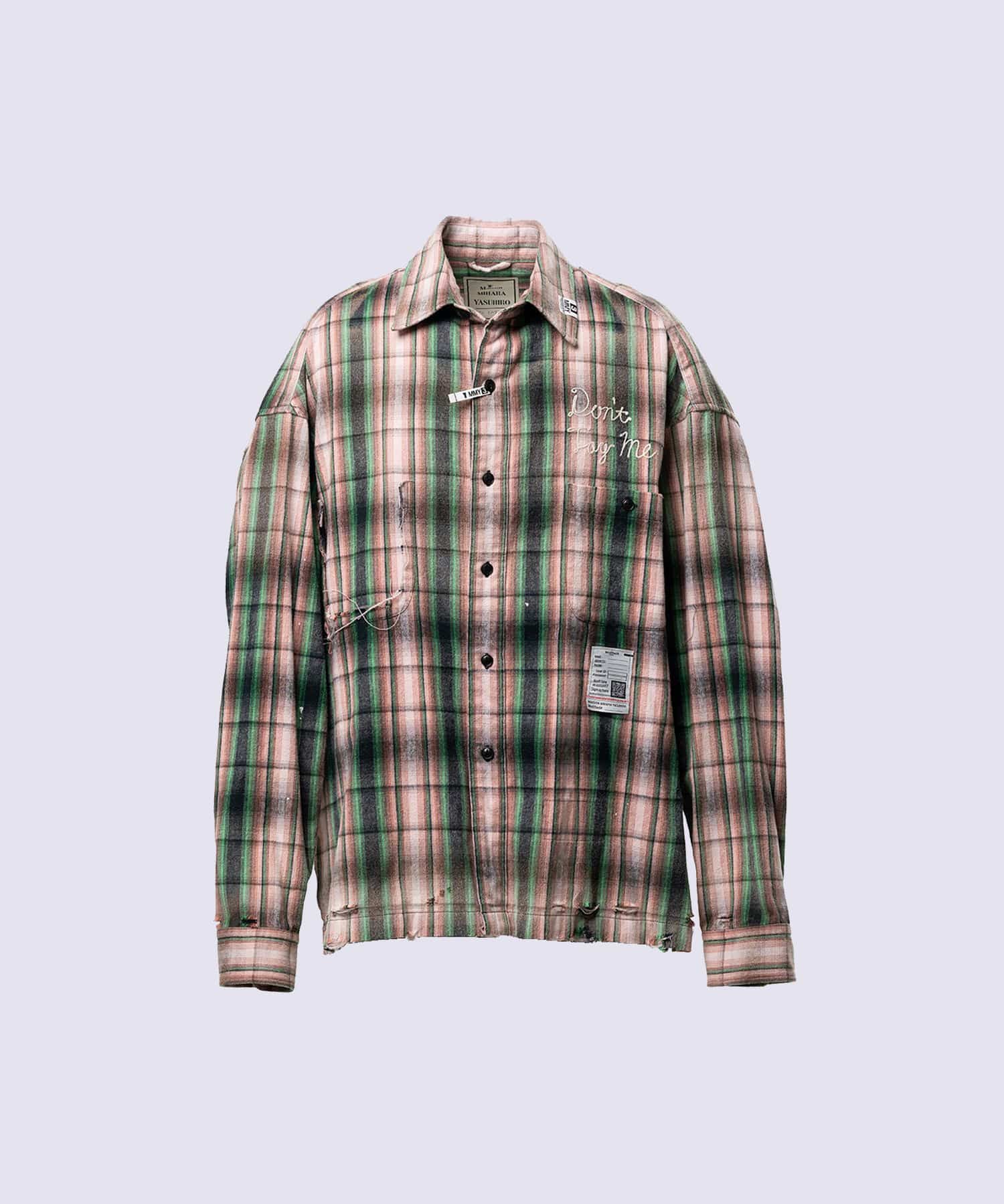 VINTAGE LIKE CHECK L/S SHIRTS