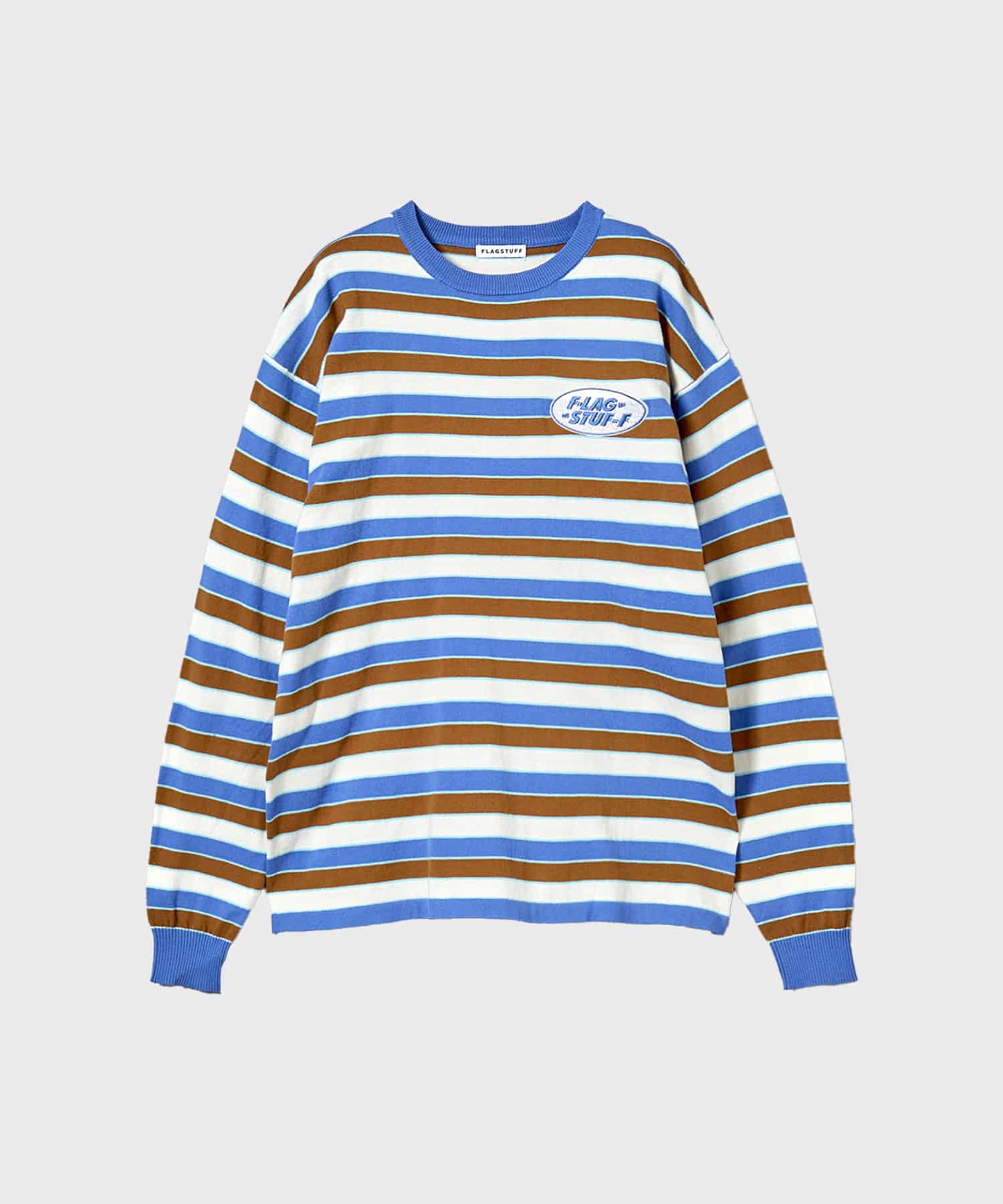 23AW-FS-30 STRIPE LS COTTON SWEATER