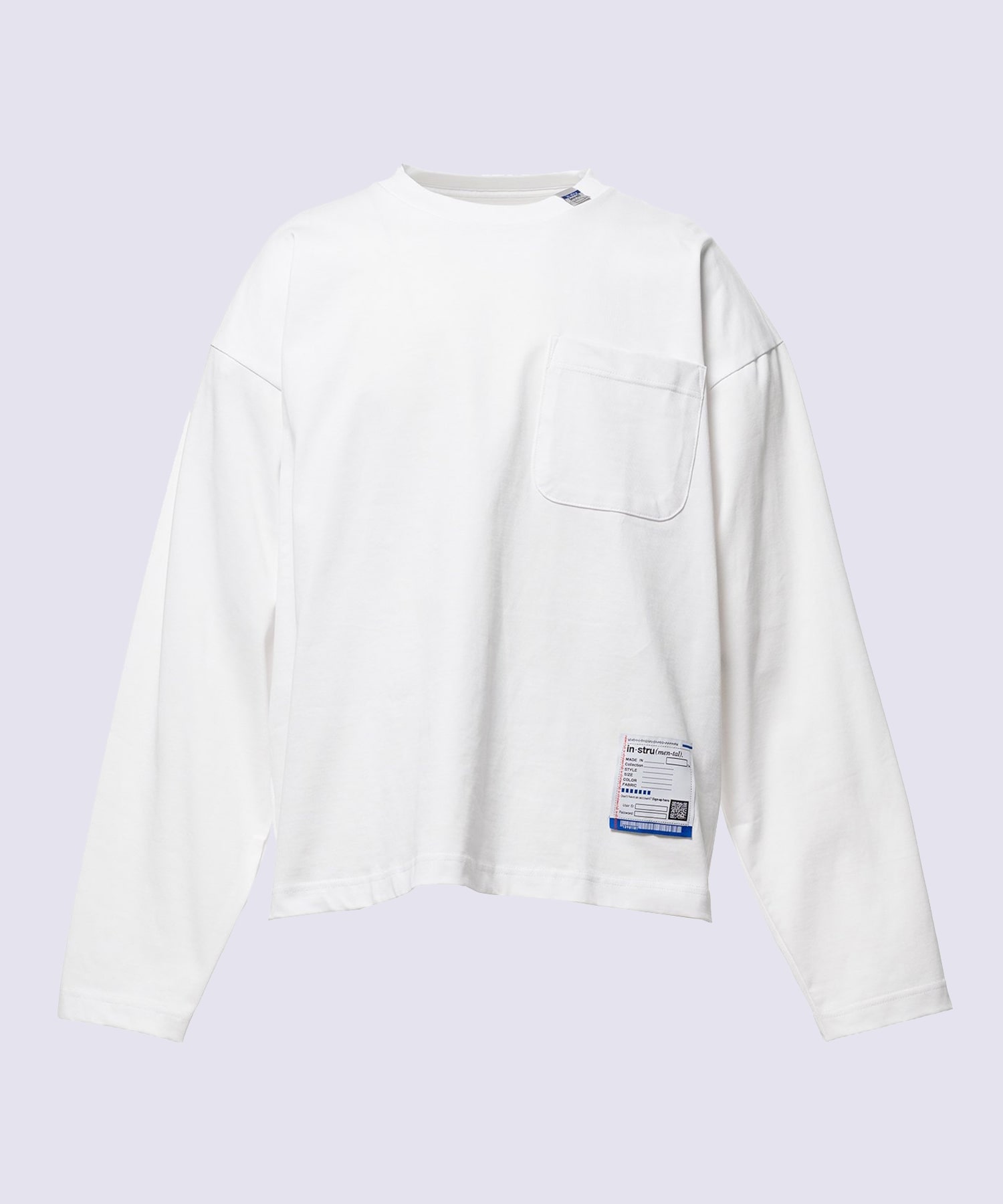 HEAVY WEIGHT JERSEY POCKET LS TEE