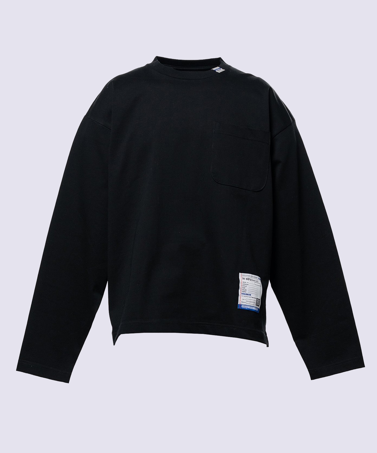 HEAVY WEIGHT JERSEY POCKET LS TEE