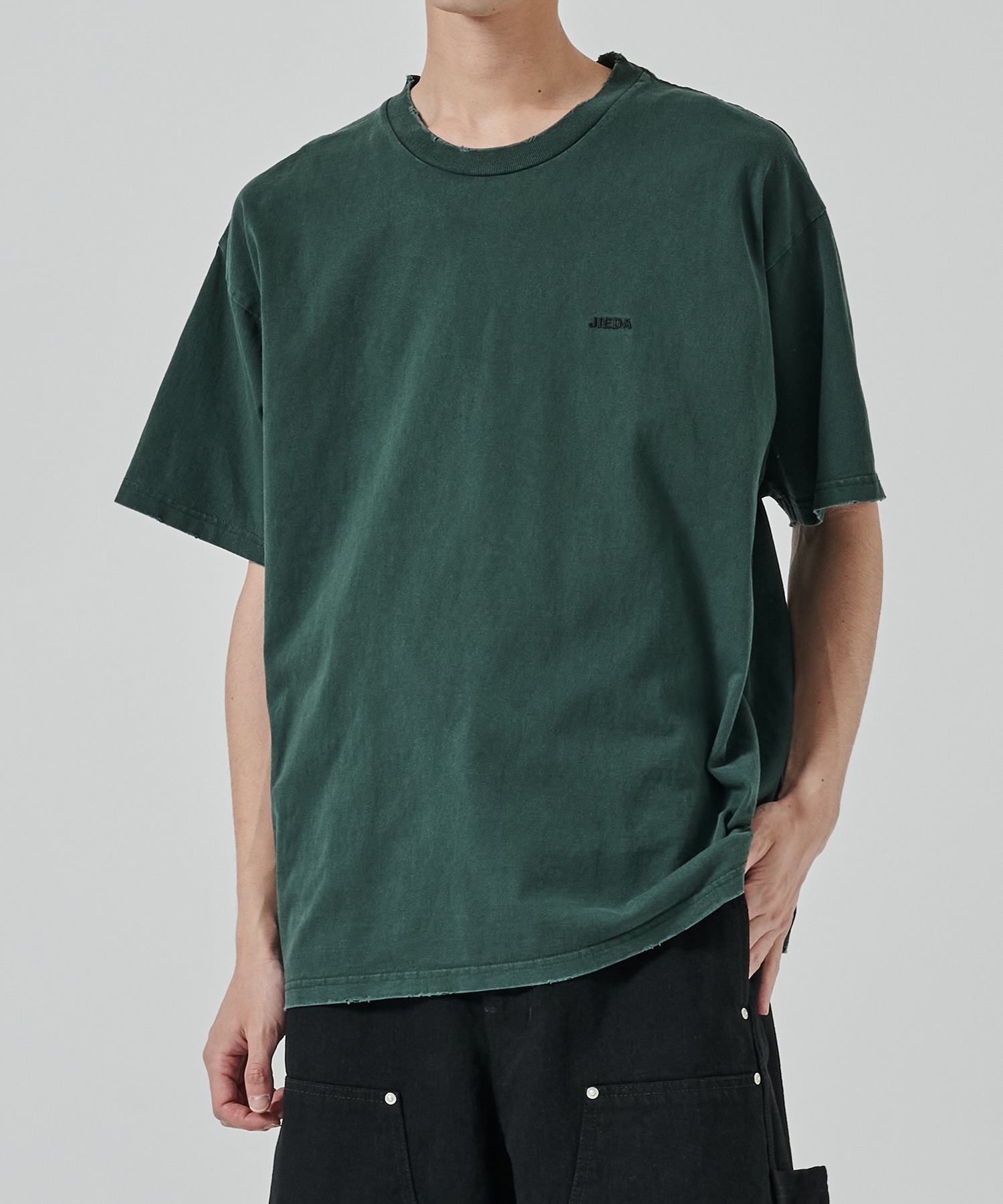 DAMAGE PIGMENT LOGO TEE