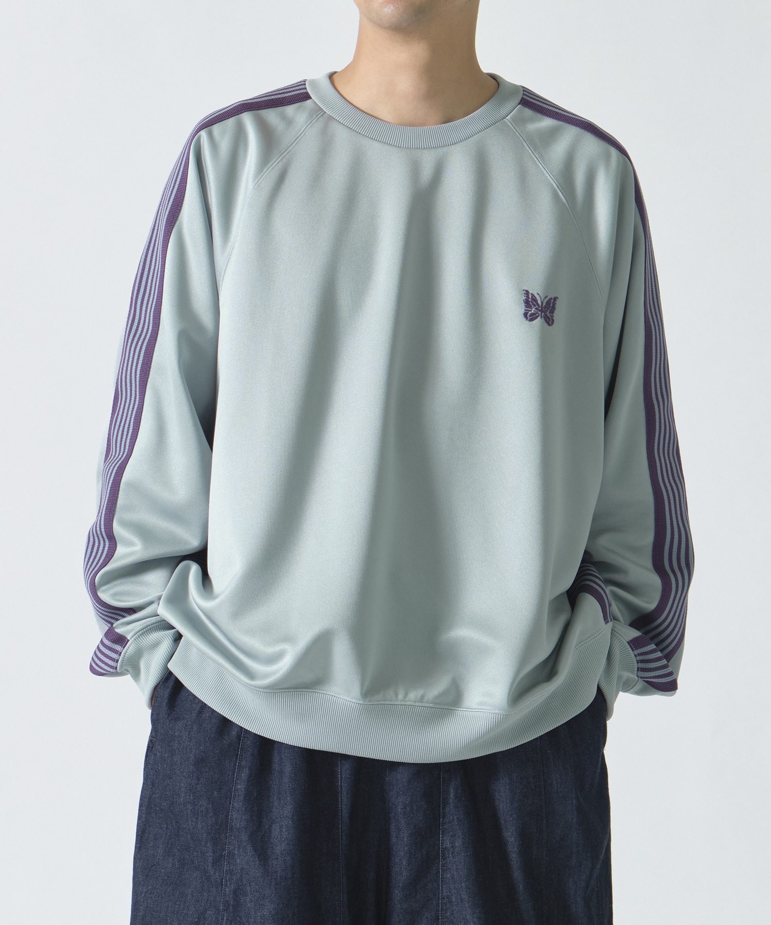 Track Crew Neck Shirt - Poly Smooth