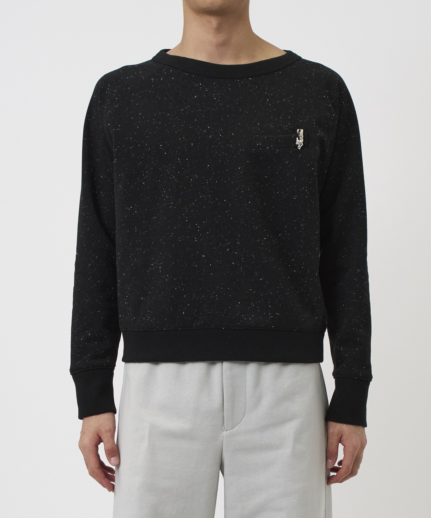 BOAT NECK SWEAT SHIRT