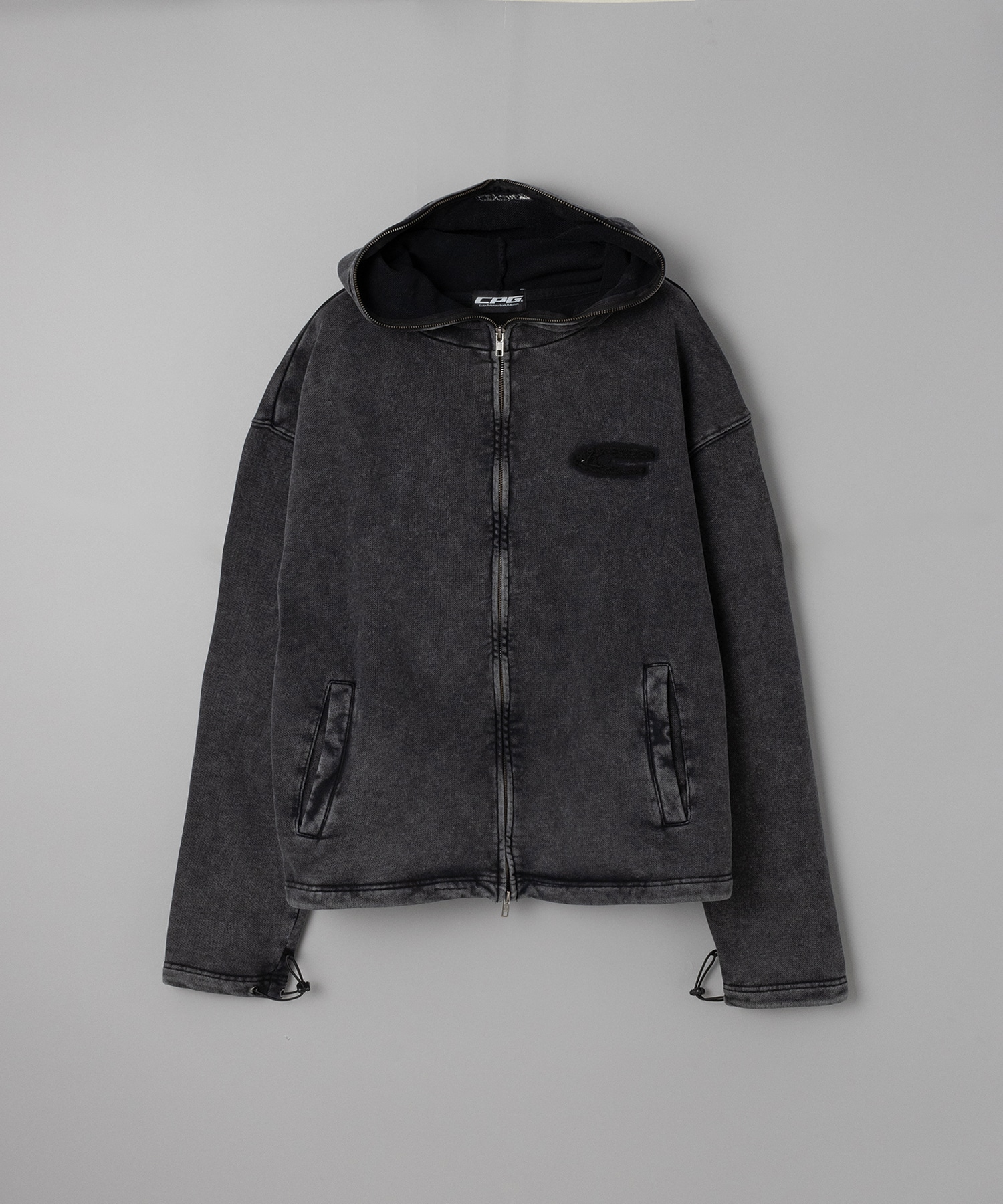 CPG LOGO DYE ZIP HOODIE