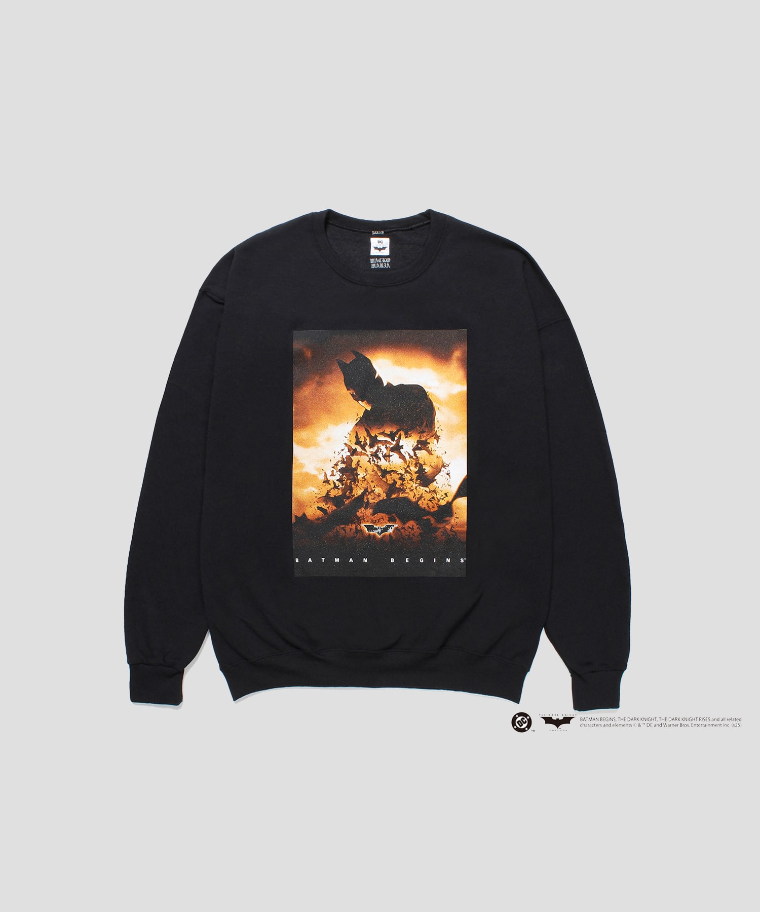 THE DARK KNIGHT TRILOGY / CREW NECK SWEAT SHIRT ( TYPE-1 )