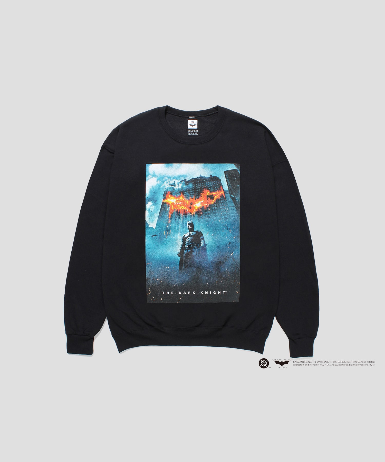 THE DARK KNIGHT TRILOGY / CREW NECK SWEAT SHIRT ( TYPE-2 )
