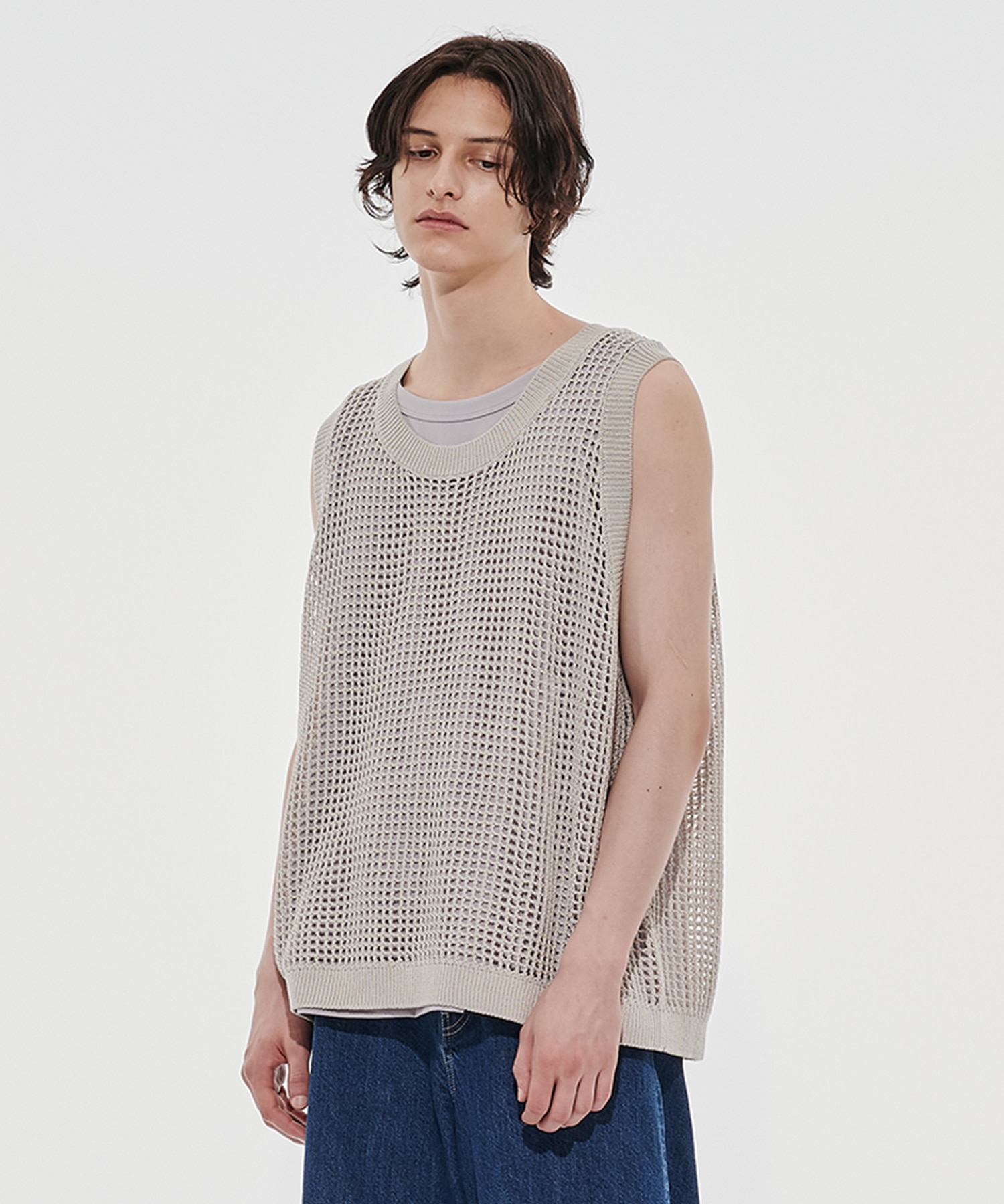 MESH LAYERED TANK TOP
