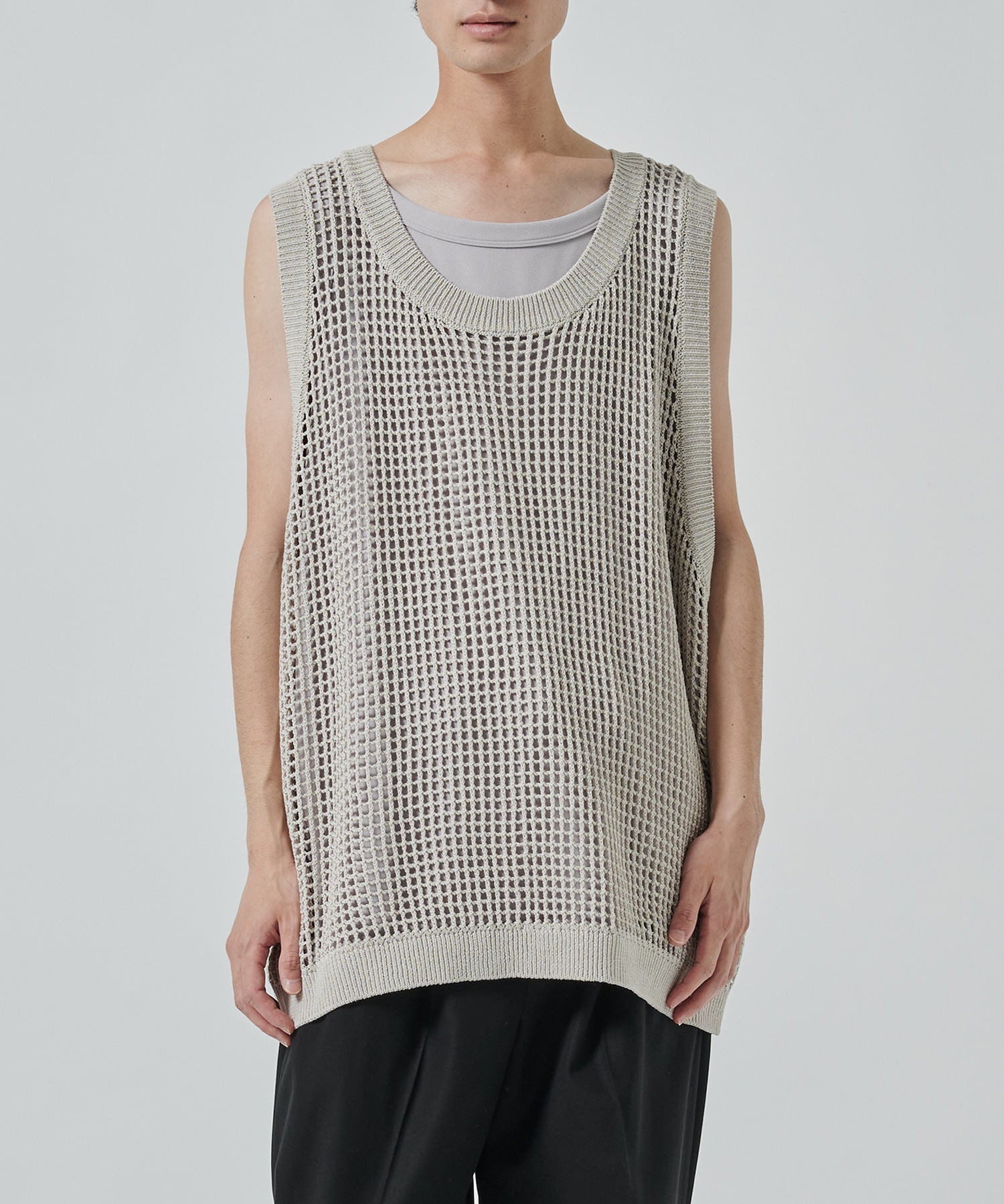 MESH LAYERED TANK TOP