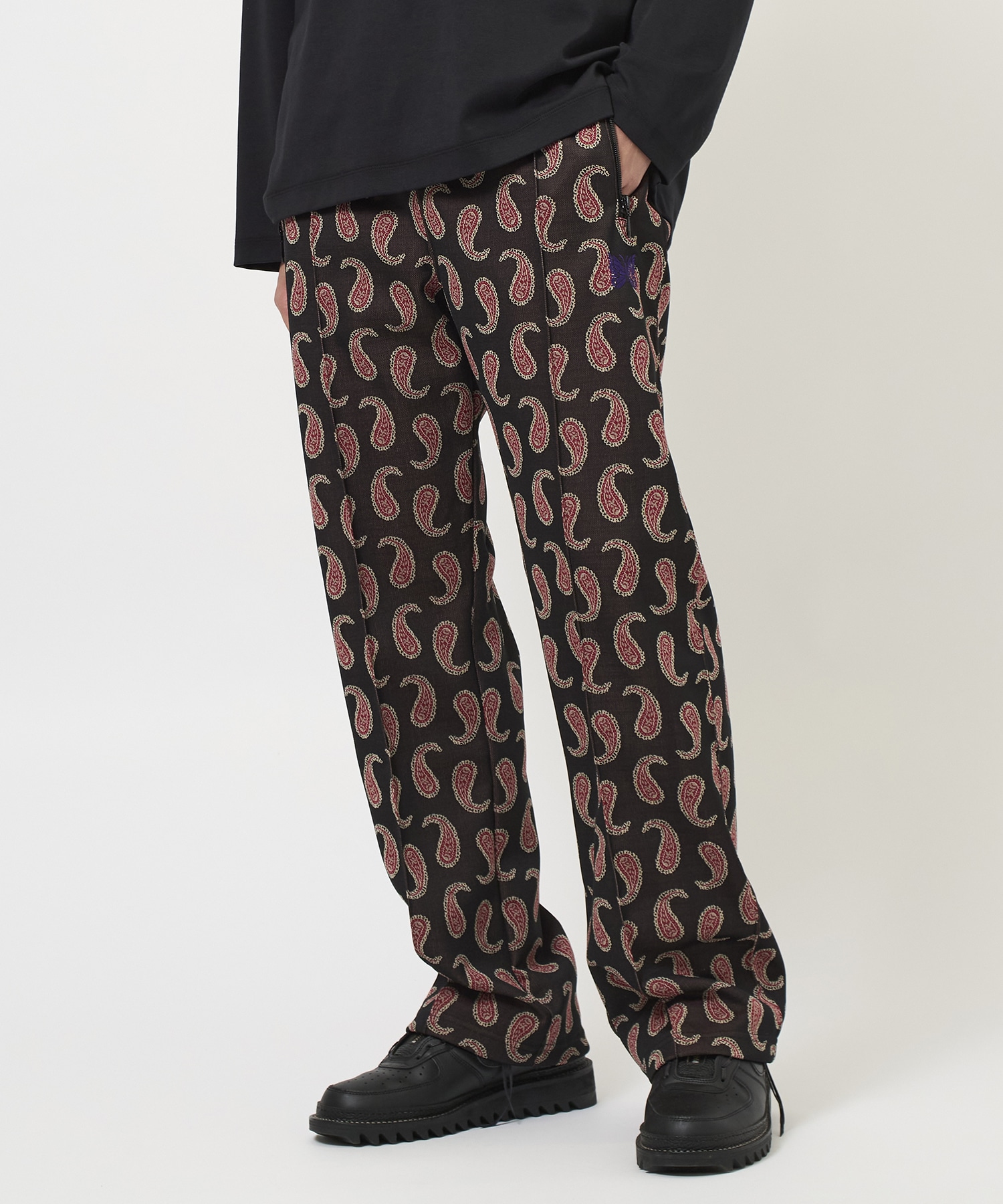 Track Pant - Poly Jacquard (Paisley)