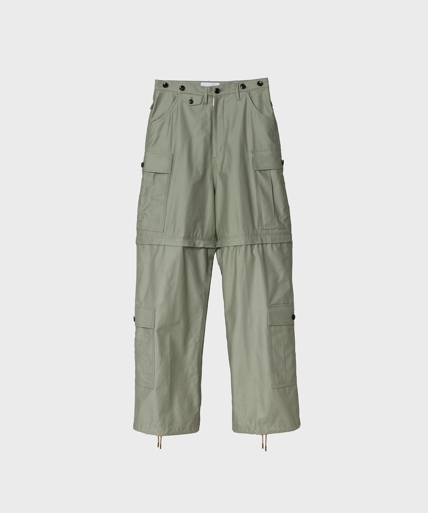 ZIP CARGO TROUSERS