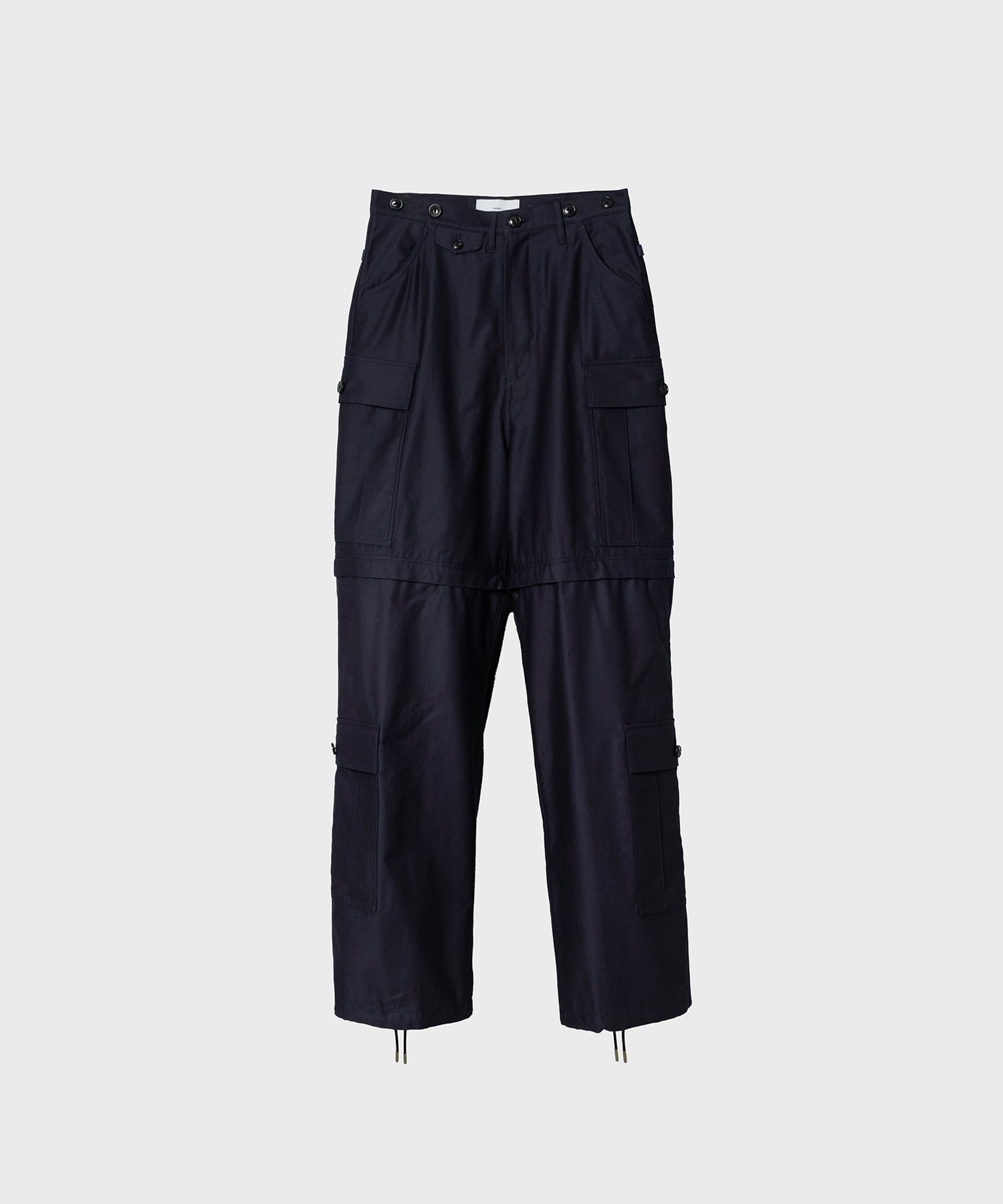 ZIP CARGO TROUSERS