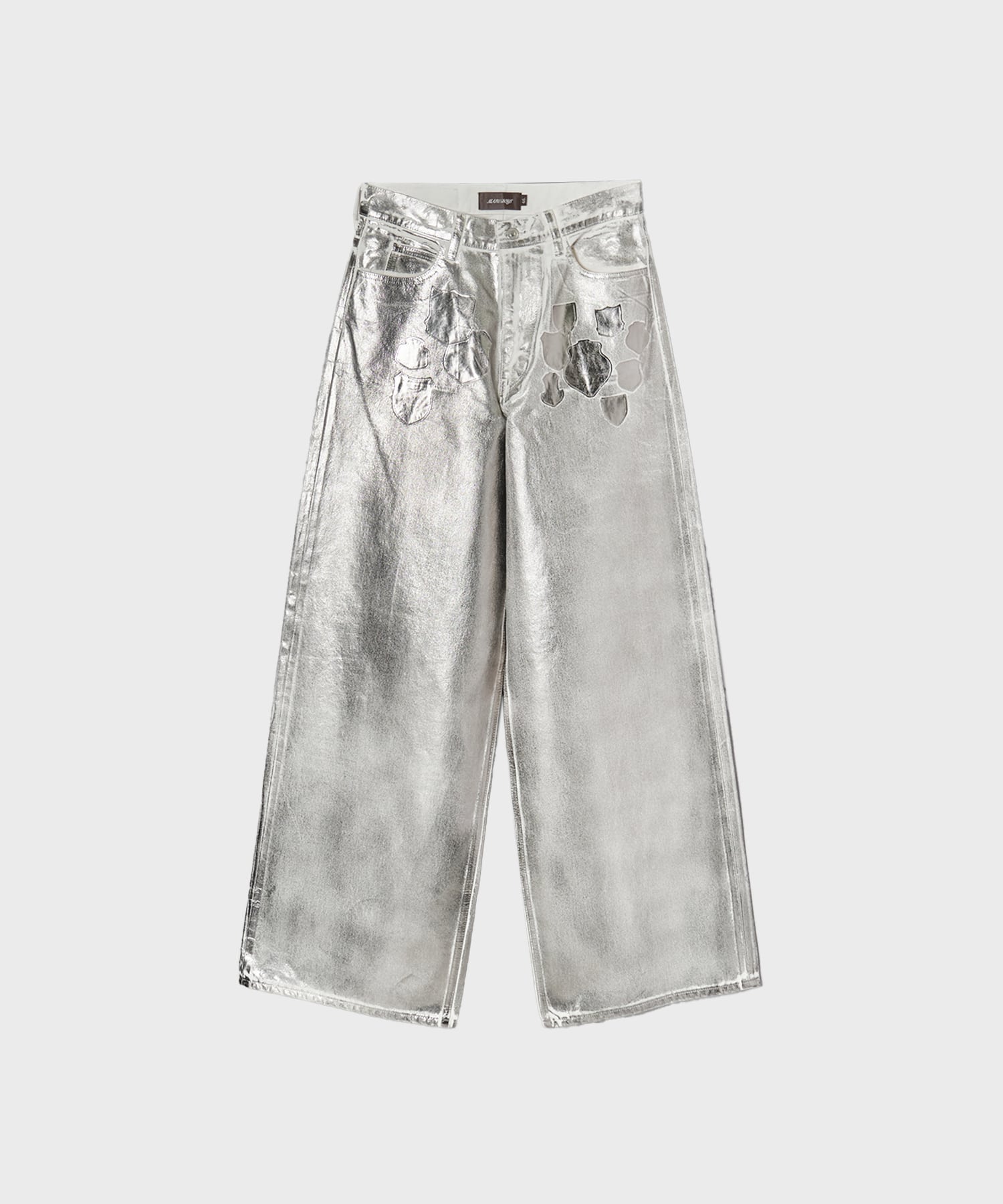 MASU BOYS EMBLEM BAGGY JEANS