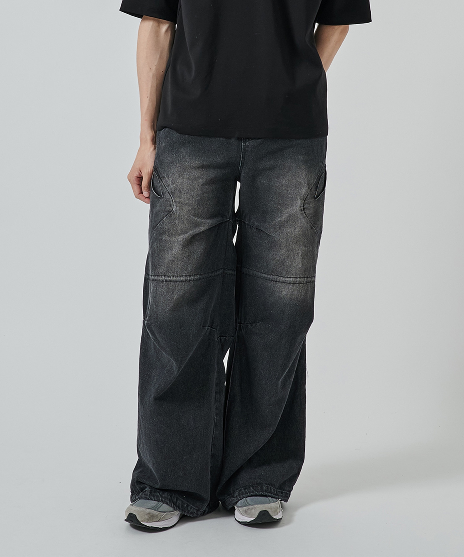 CPG RHOMBUS DENIM PANTS
