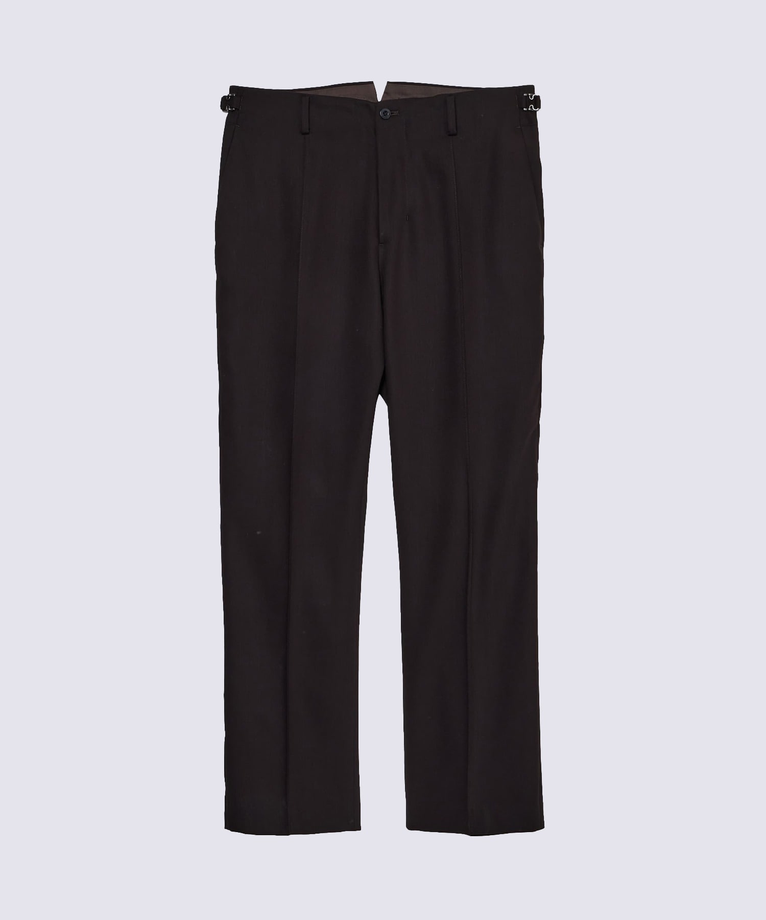 TWO TUCKS WIDE TROUSERS