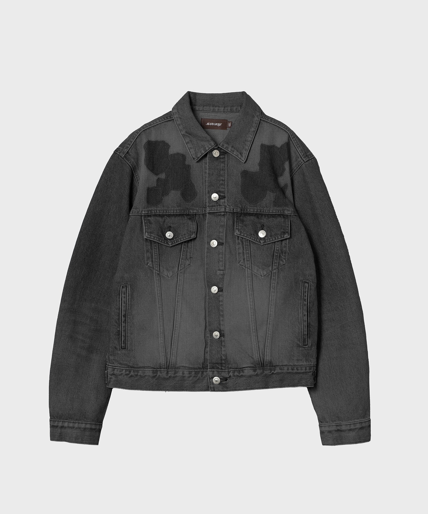 MASU BOYS EMBLEM DENIM JACKET