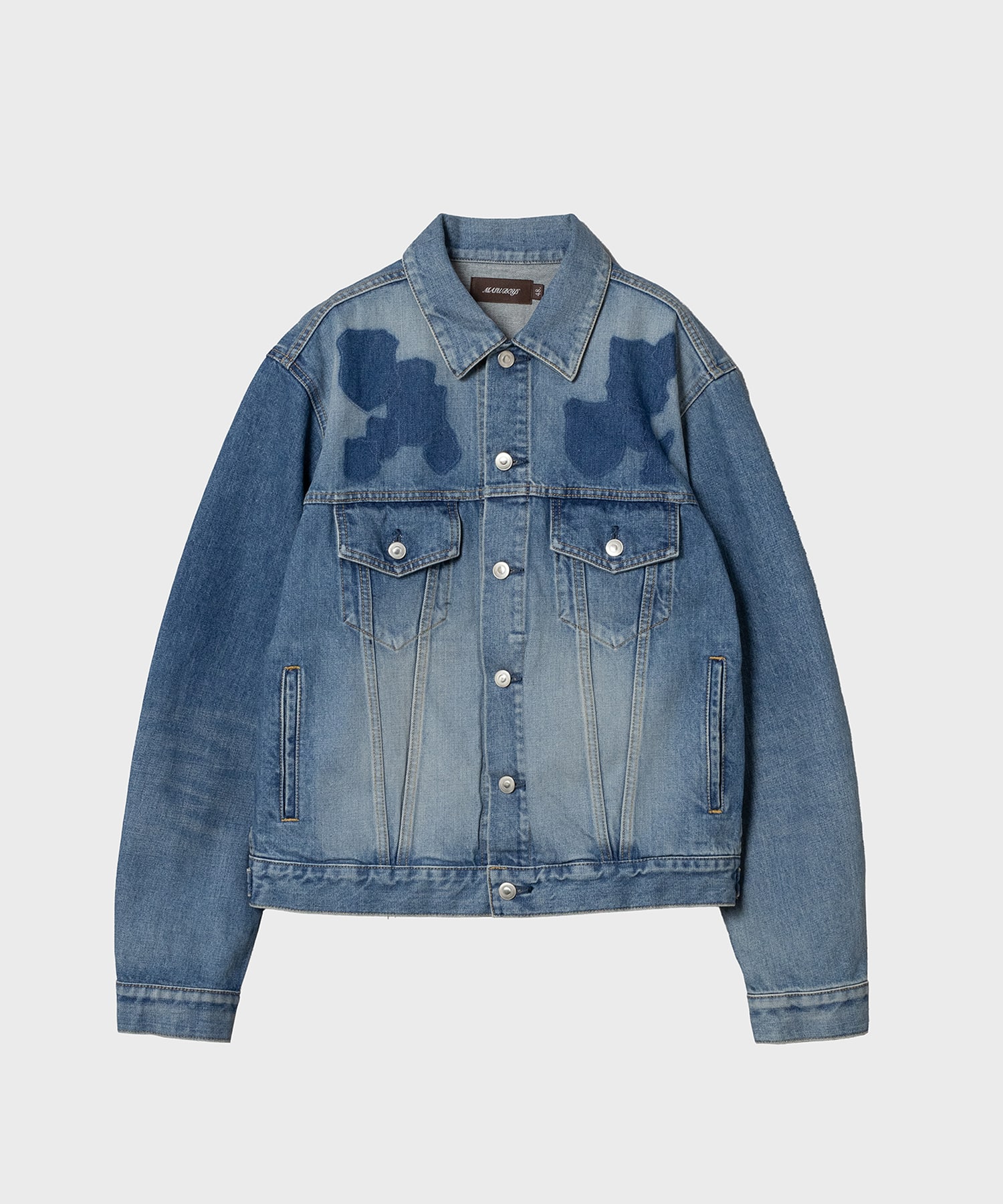 MASU BOYS EMBLEM DENIM JACKET