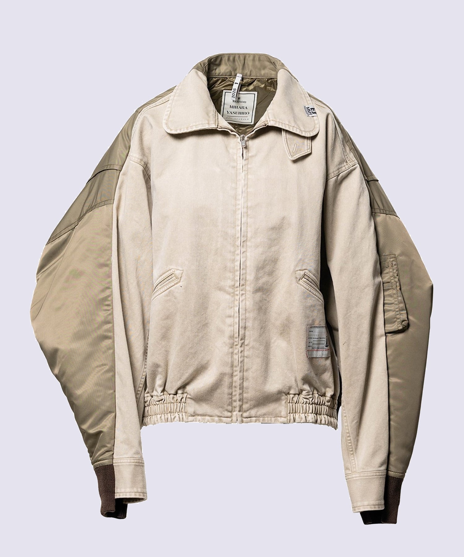 COMBINED ZIP UP BLOUSON×MA-1