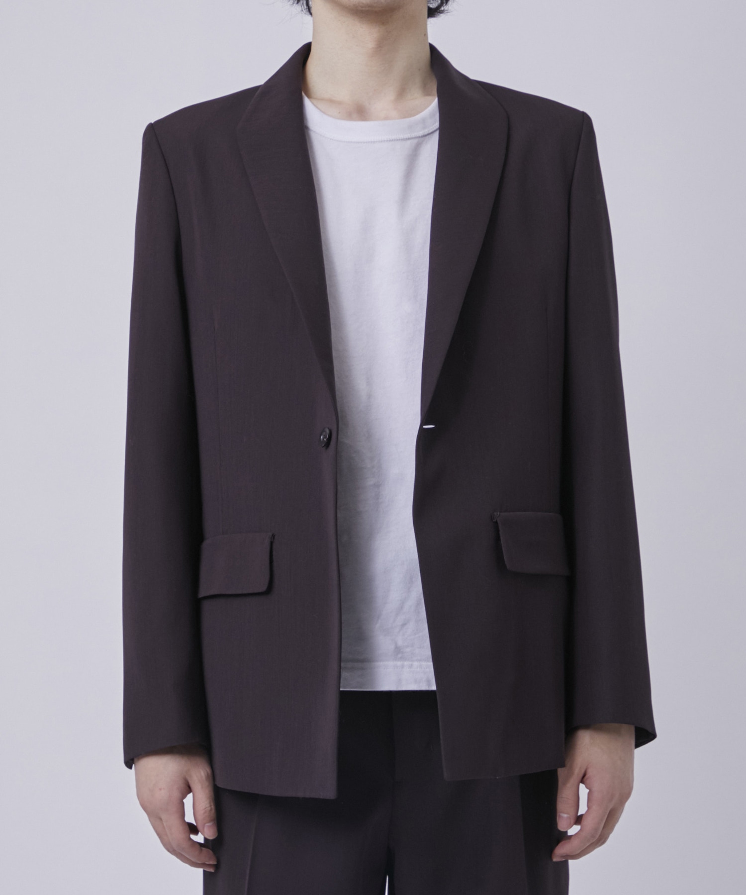 MODIFIED SHAWL COLLAR JACKET