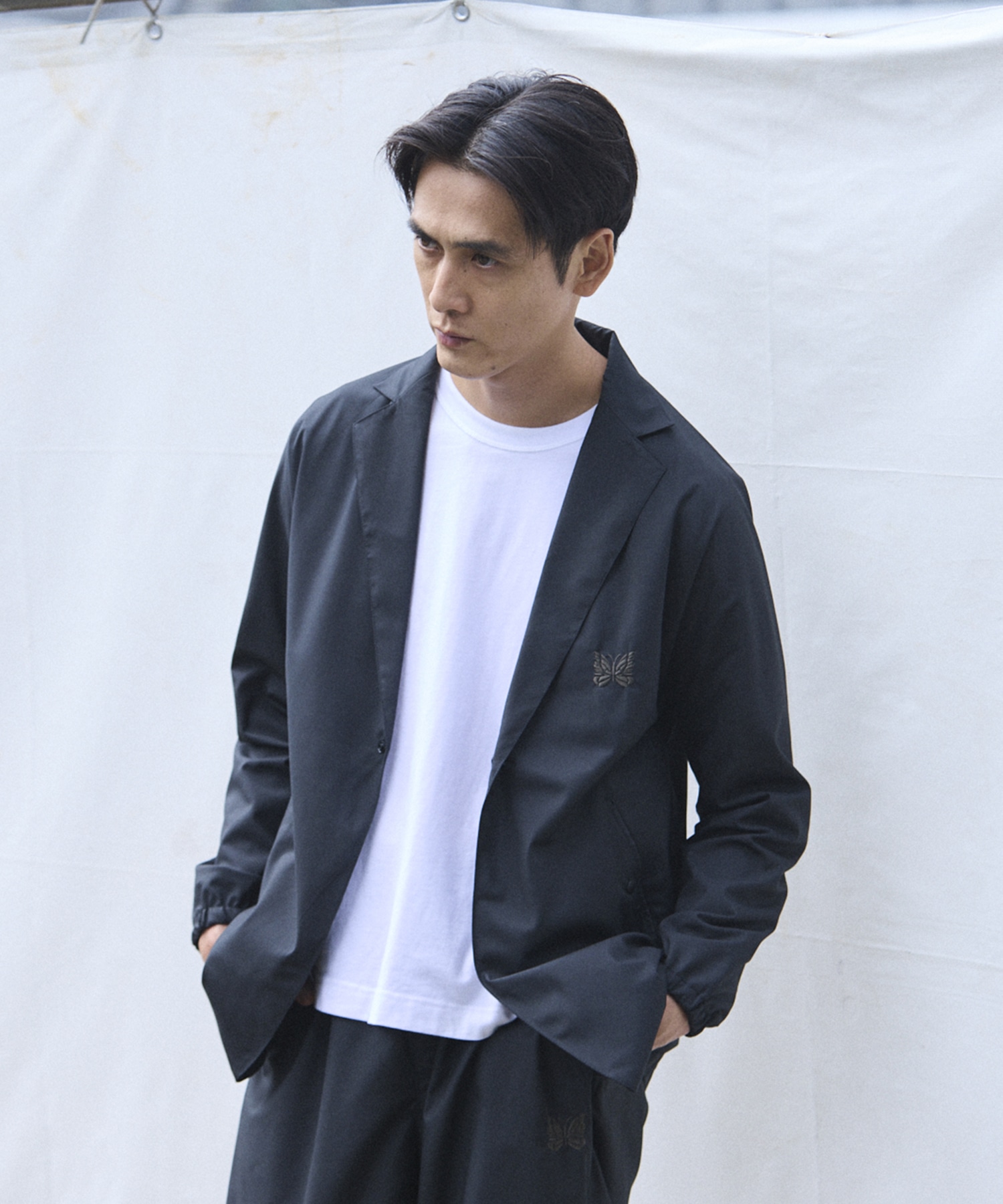 〈別注〉Miles Jacket - Poly Brushed Taffeta