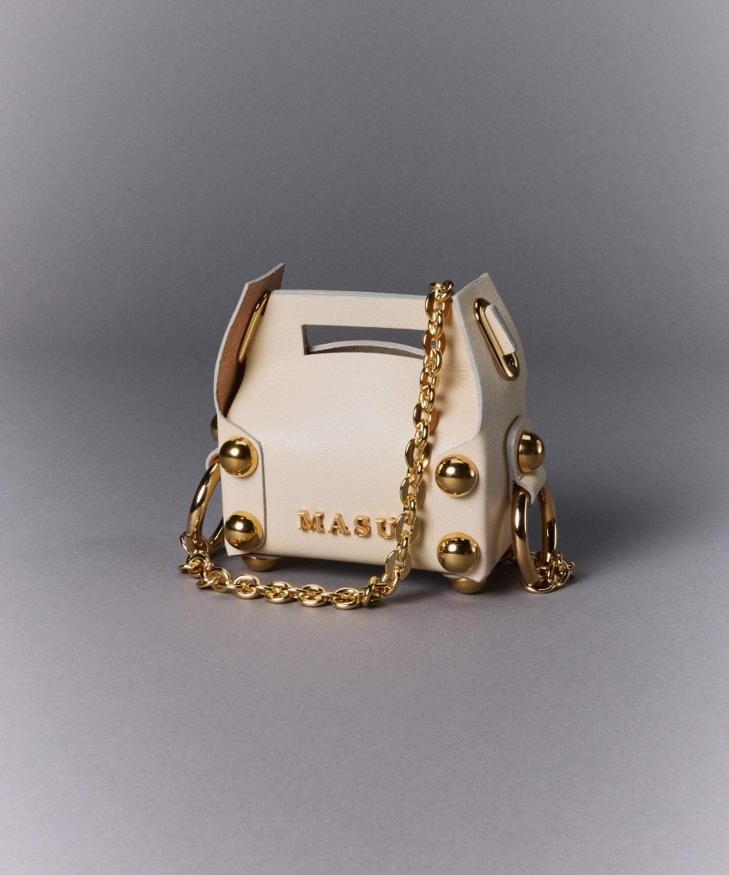 LEATHER CAKE BAG PETIT