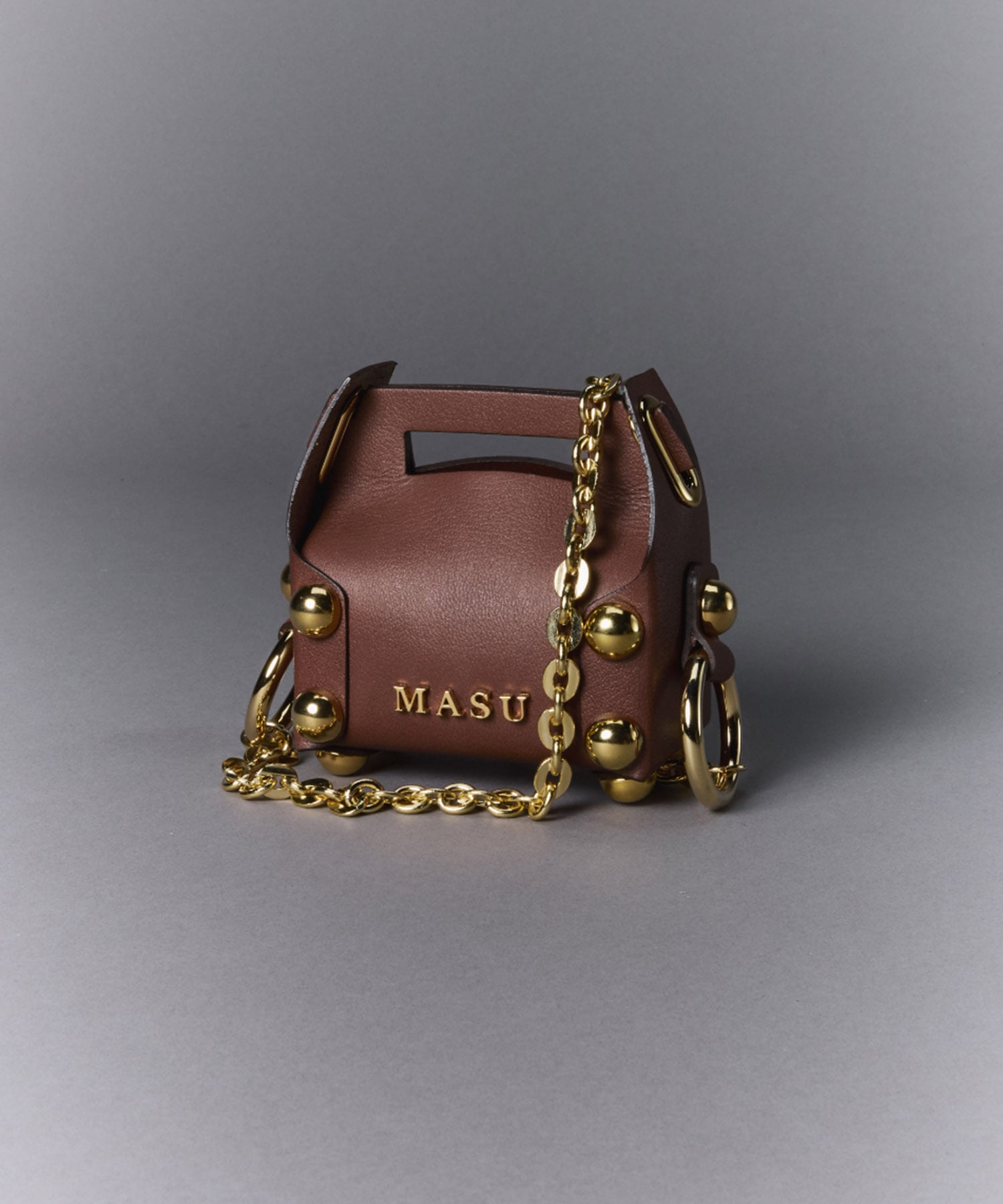 LEATHER CAKE BAG PETIT