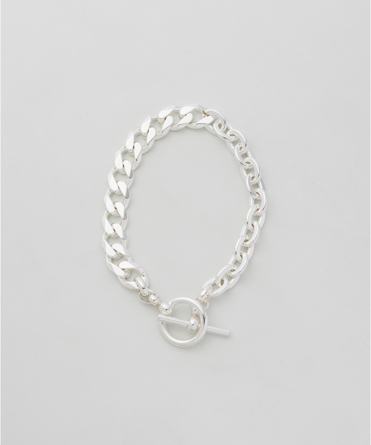 WIDE 925 SILVER SWITCHING BRACELET