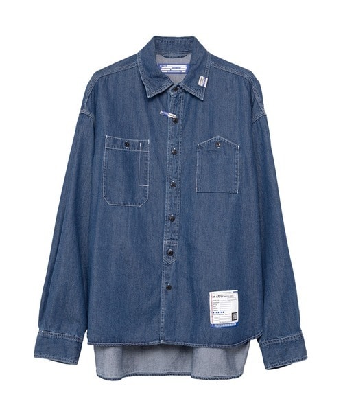 COTTON TENCEL DENIM WORK LS SHIRTS