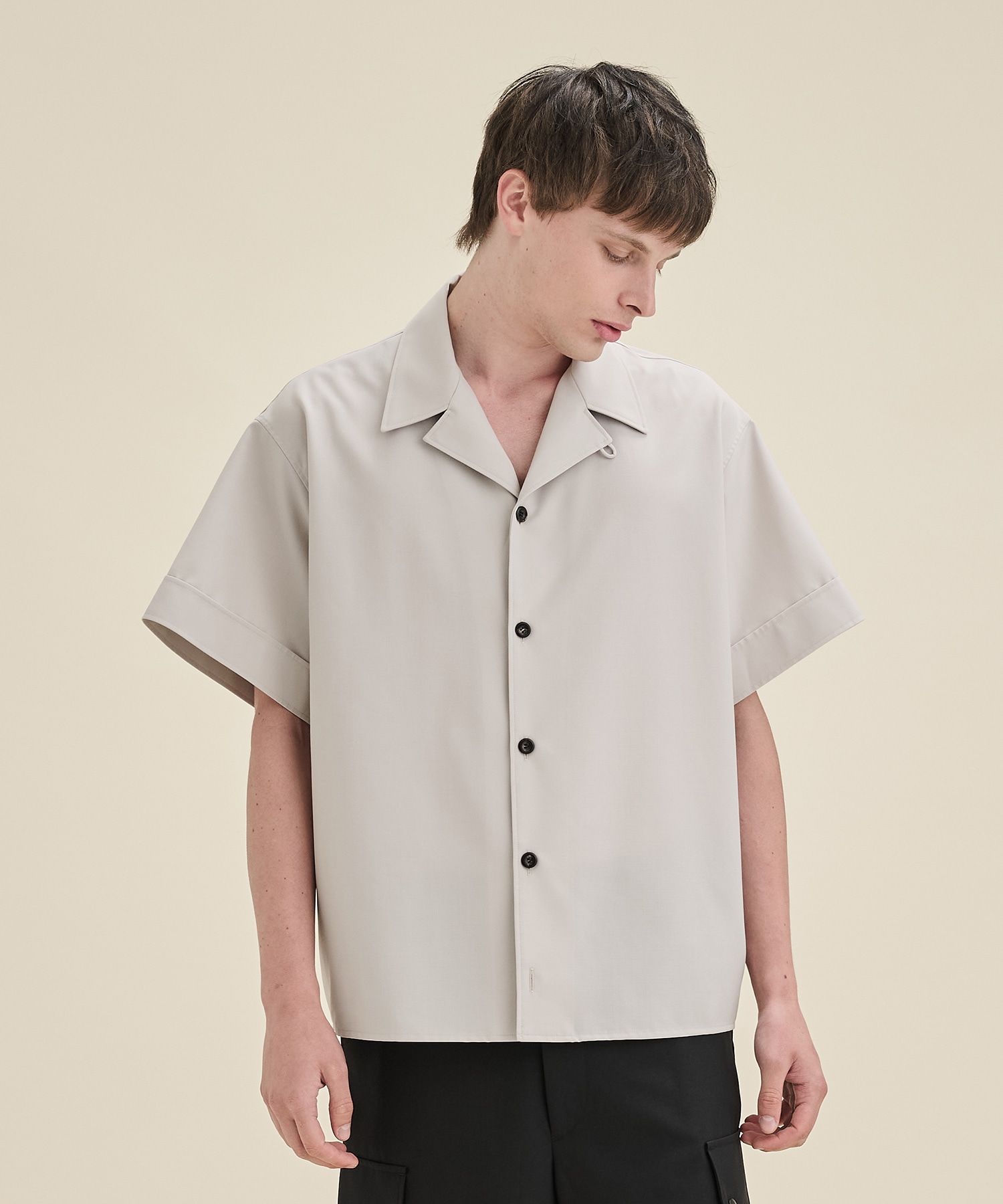 〈別注〉OPEN COLLAR SHIRTS
