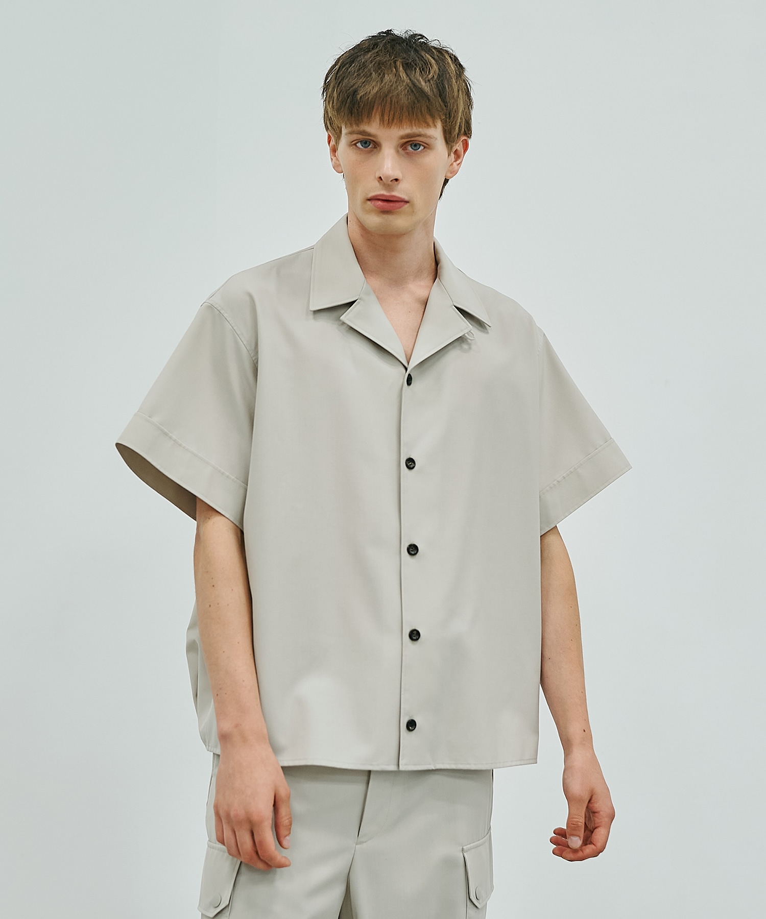 〈別注〉OPEN COLLAR SHIRTS