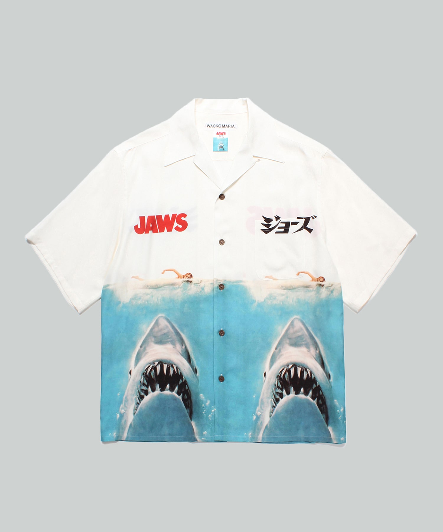JAWS / S/S HAWAIIAN SHIRT