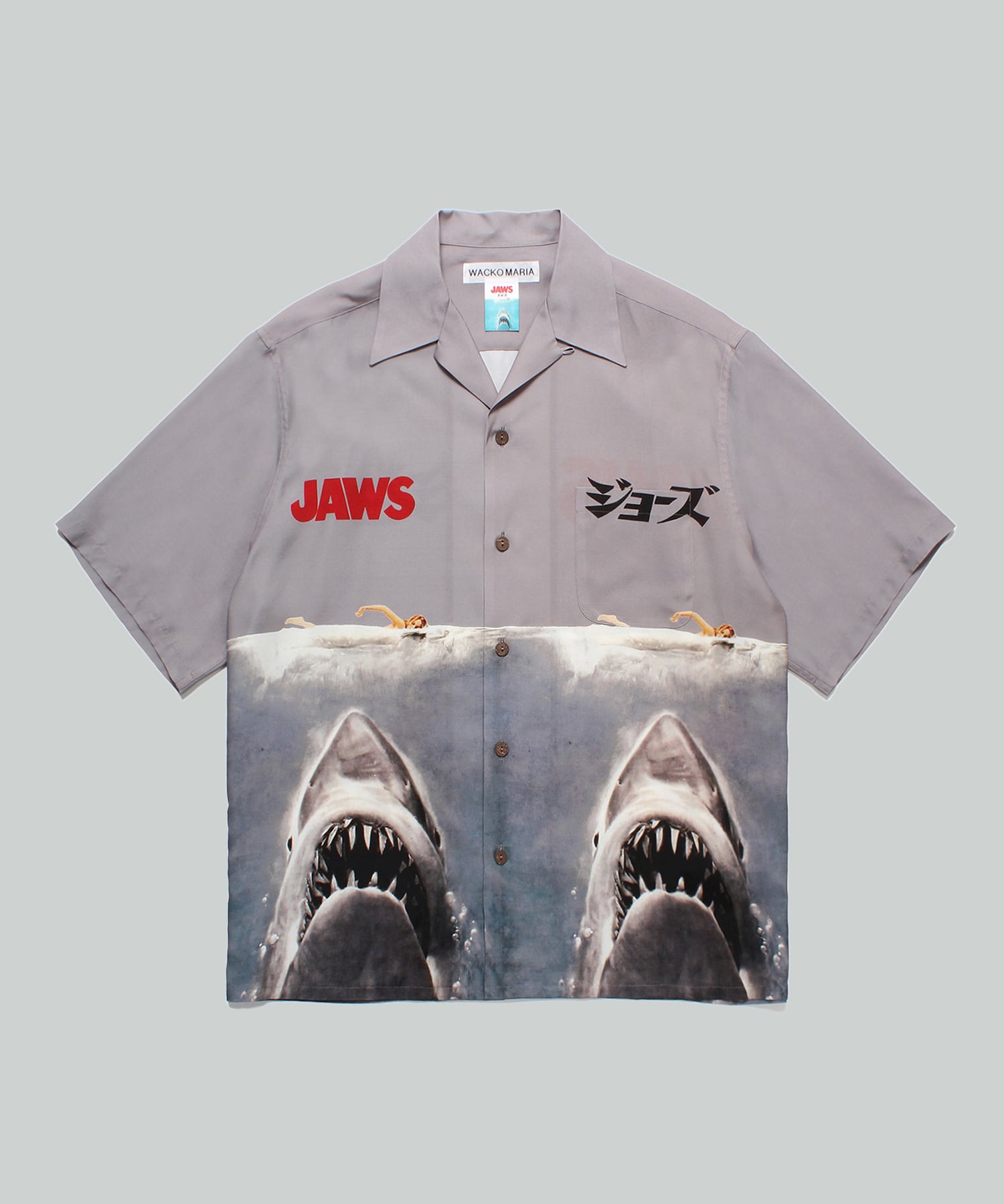 JAWS / S/S HAWAIIAN SHIRT