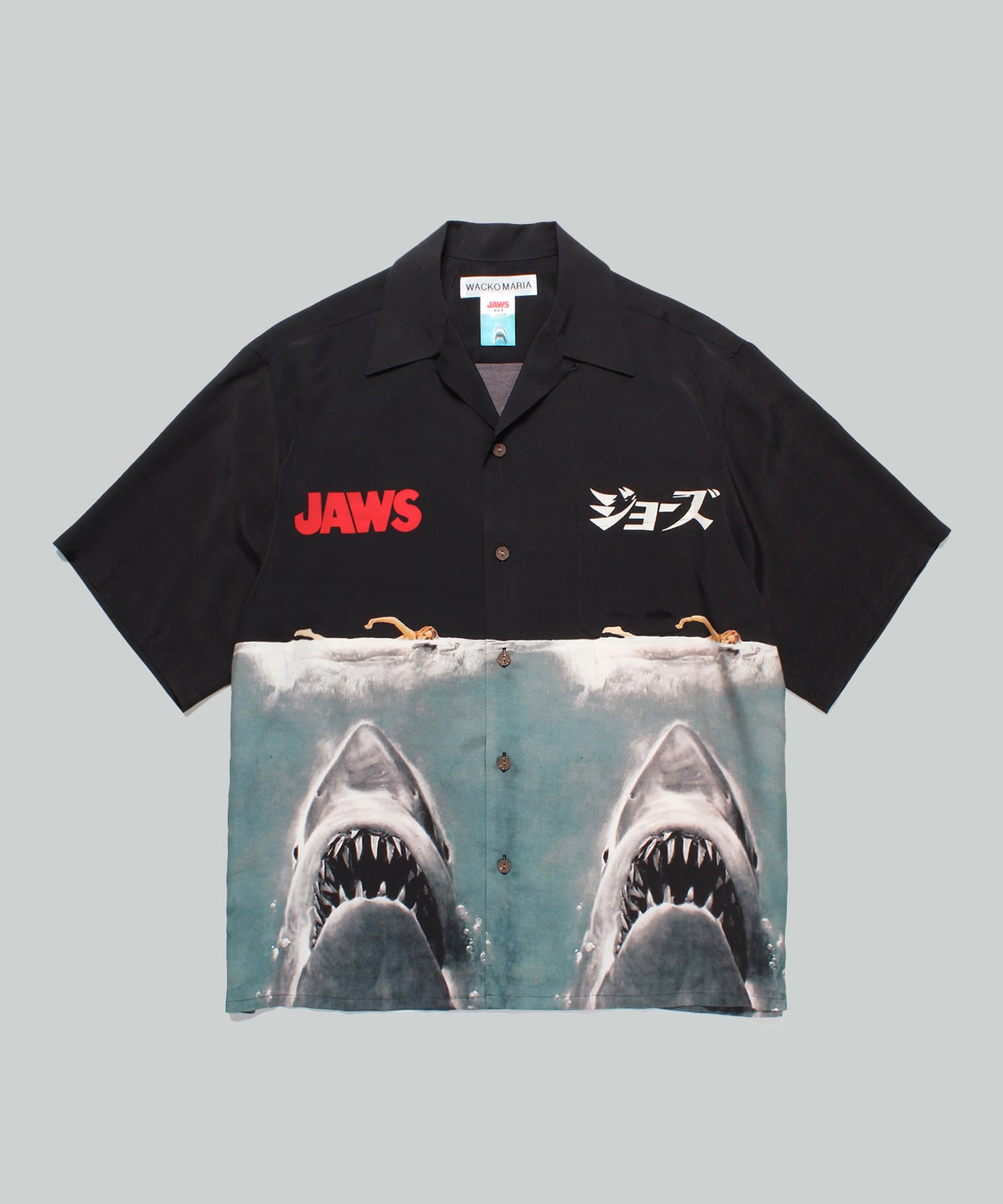 JAWS / S/S HAWAIIAN SHIRT