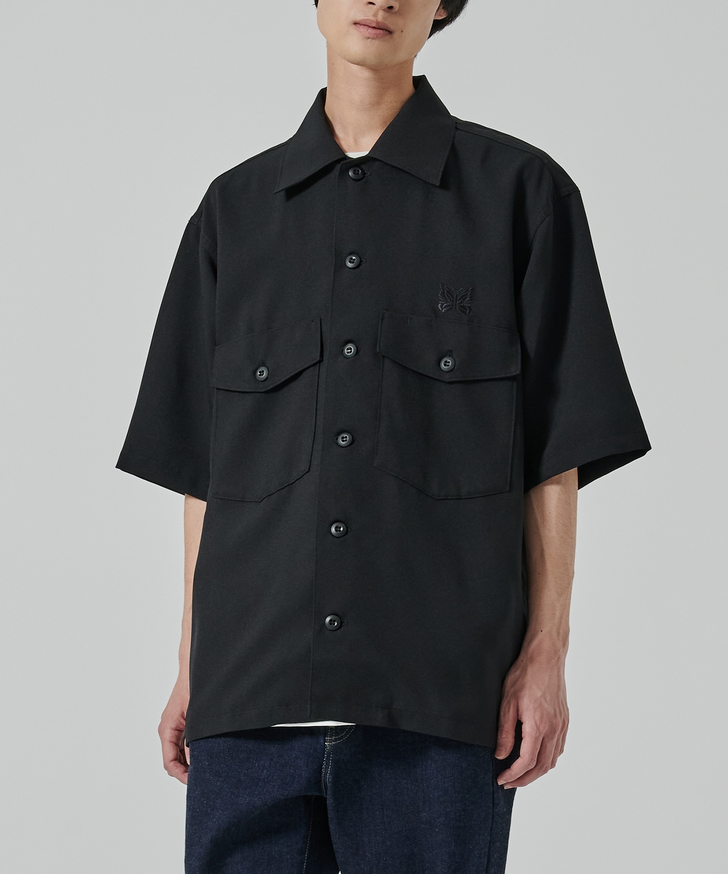 〈別注〉 BDU S/S Shirts- BLACK
