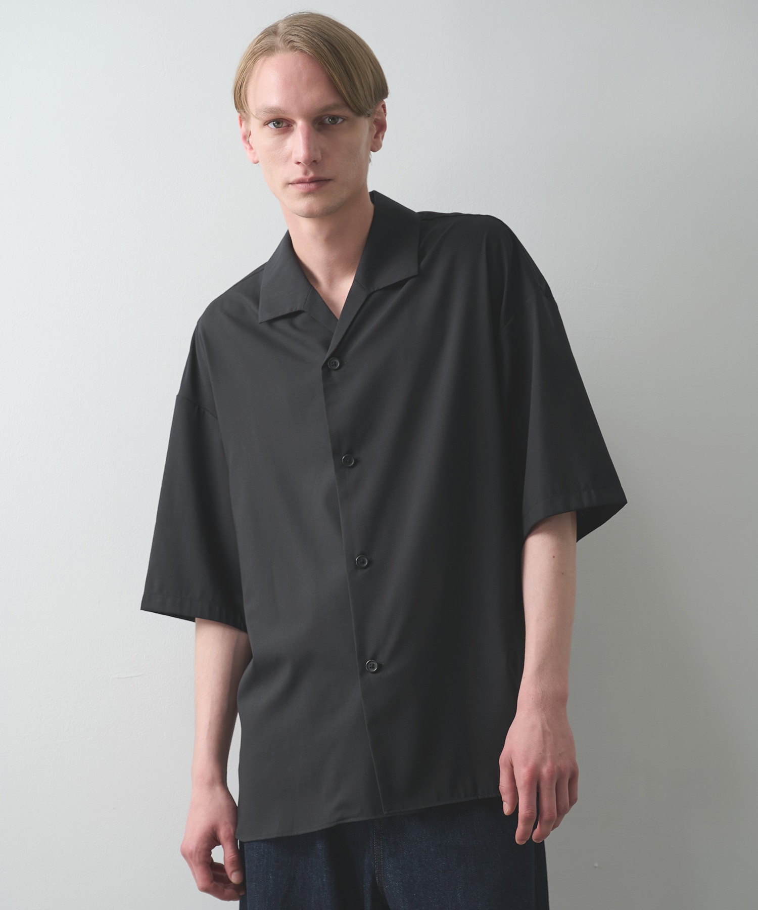 【涼しいウール】COOL WOOL S/S SHIRTS