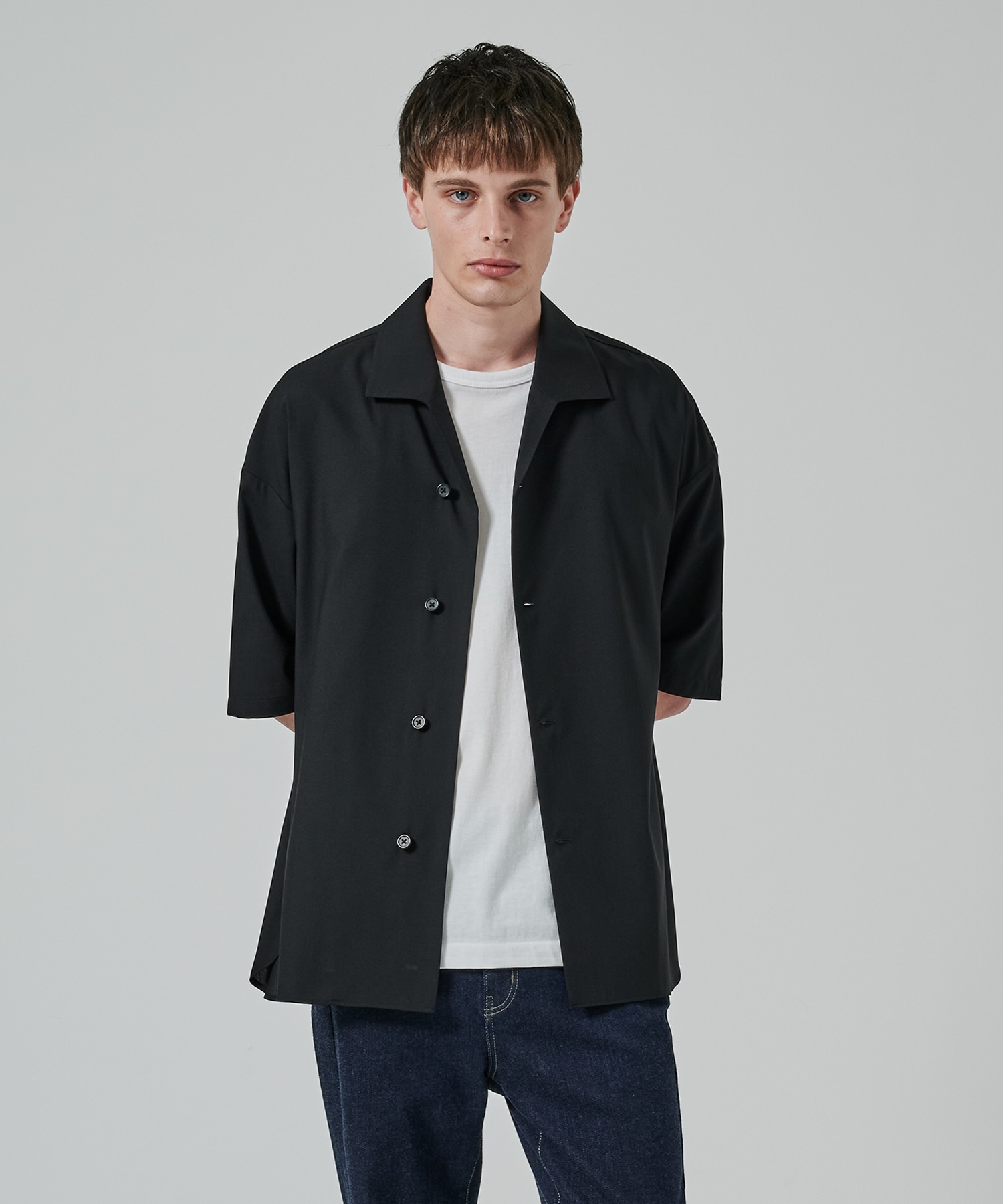 COOL WOOL SHIRTS JACKET S.S