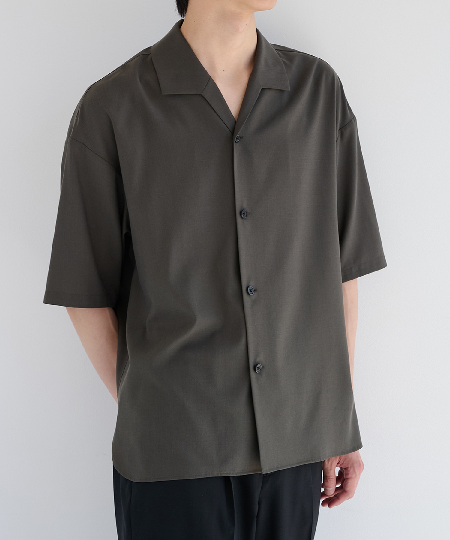 COOL WOOL SHIRTS JACKET S.S