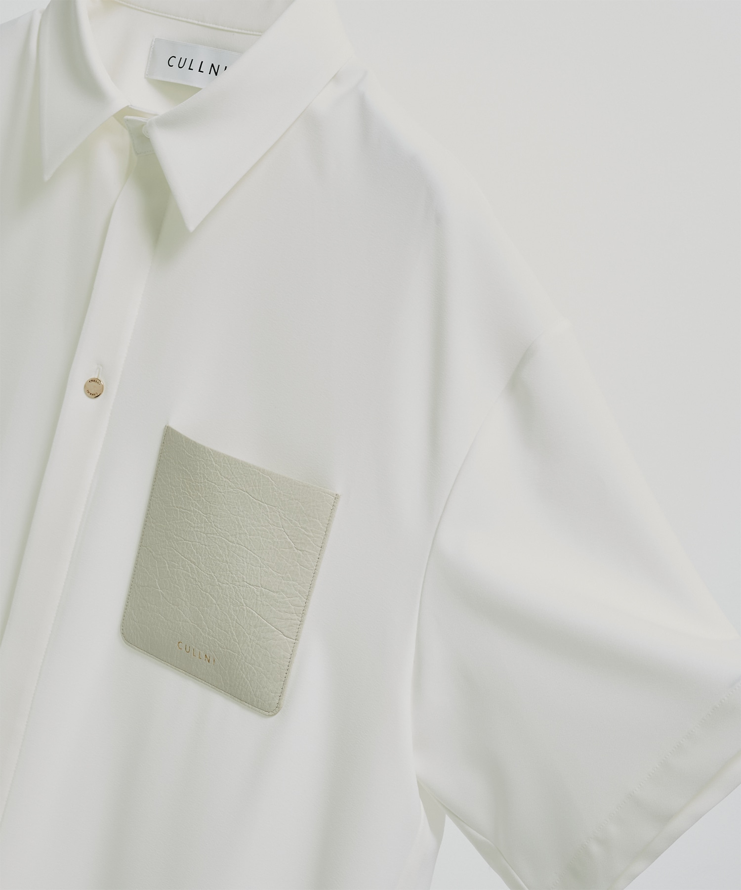 〈別注〉Sugoku Suzushii Leather Pocket S/S Shirts