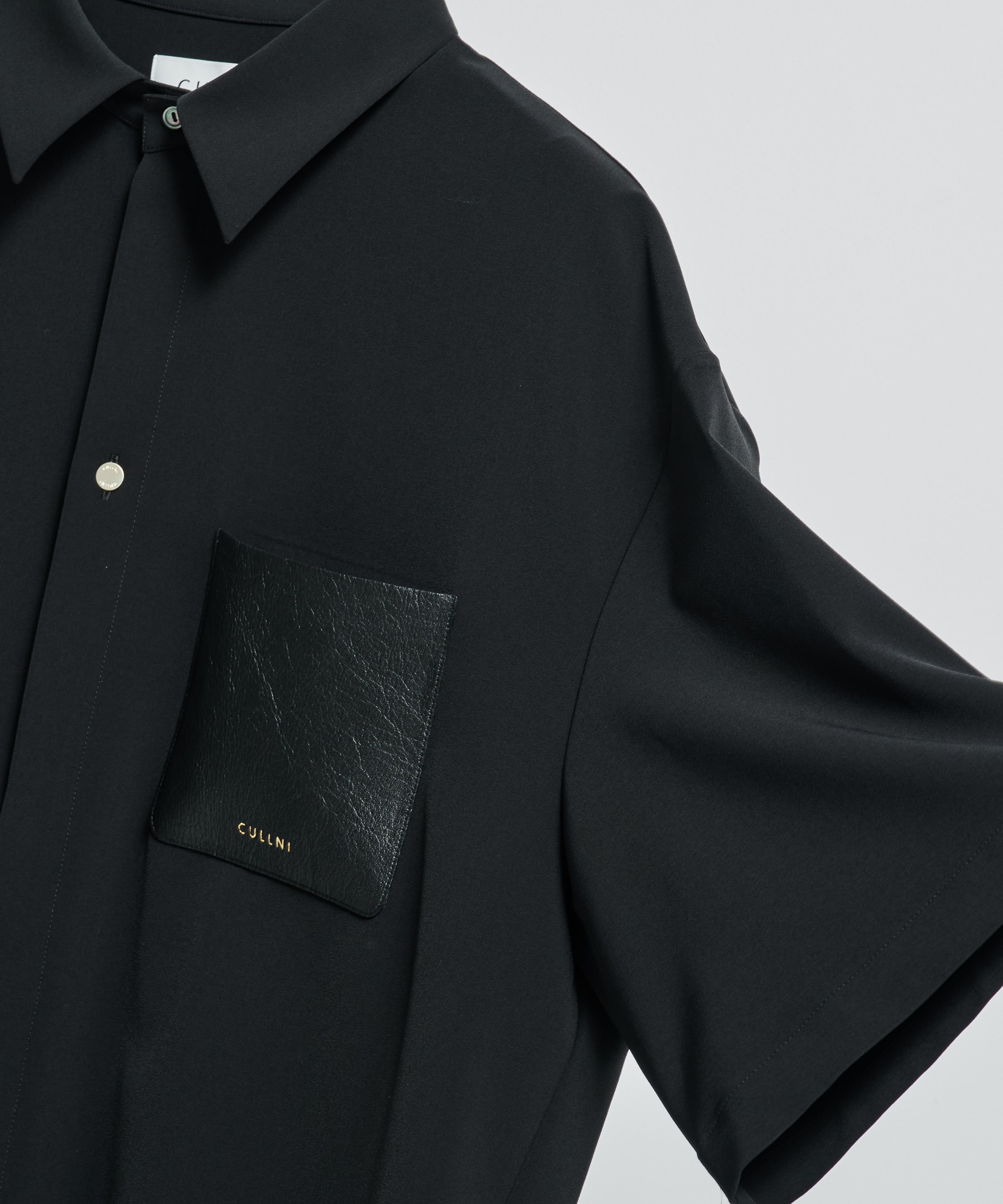 〈別注〉Sugoku Suzushii Leather Pocket S/S Shirts