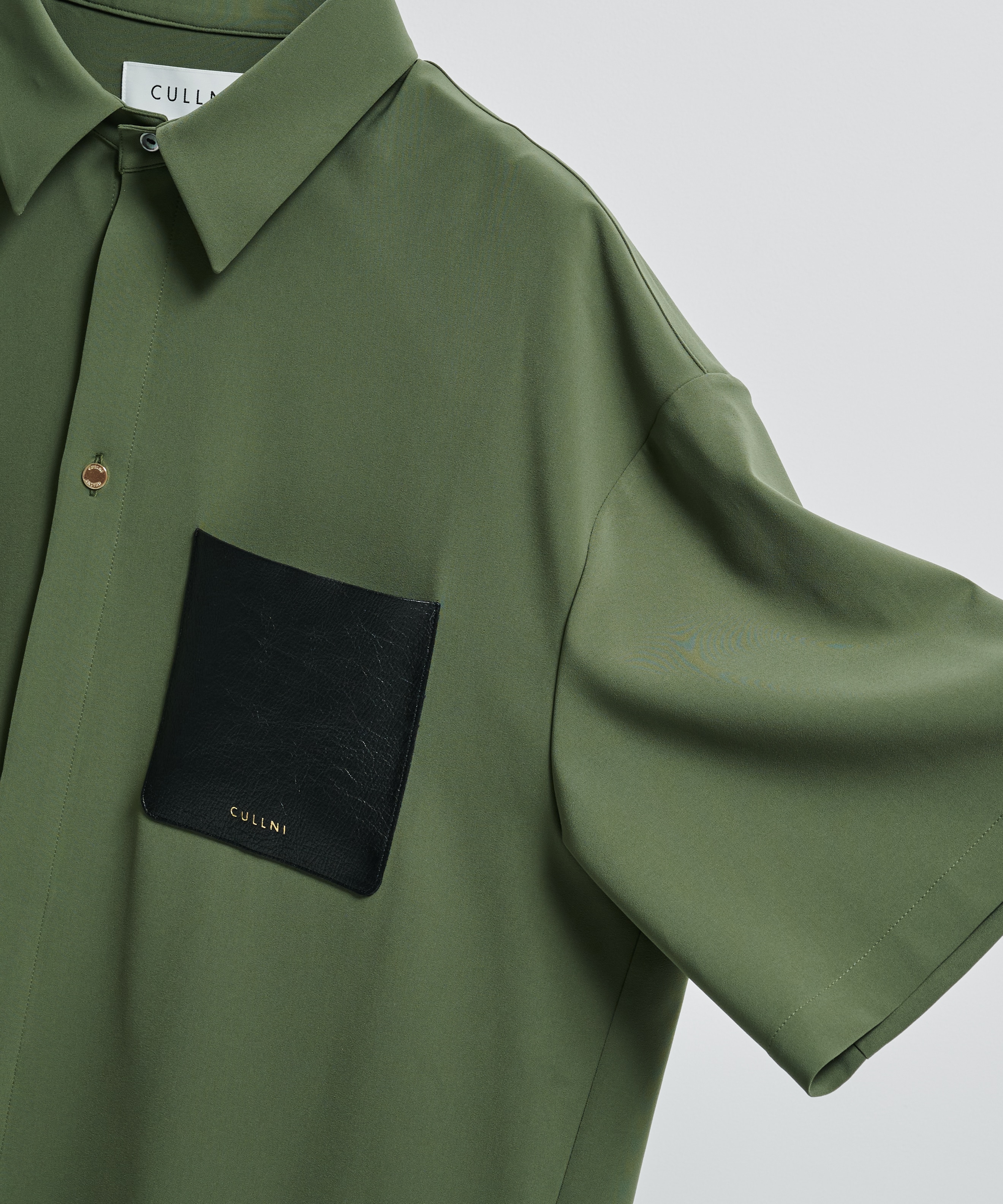 〈別注〉Sugoku Suzushii Leather Pocket S/S Shirts