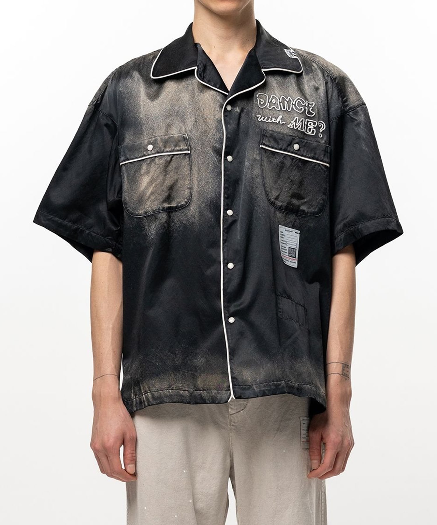 SUN FADE H/S SATIN SHIRTS