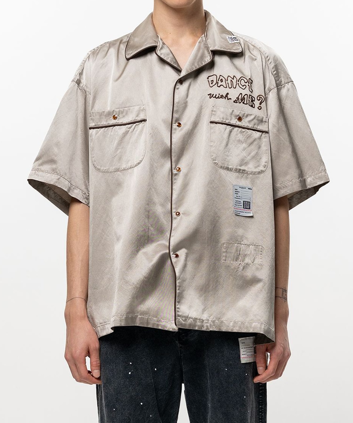 SUN FADE H/S SATIN SHIRTS